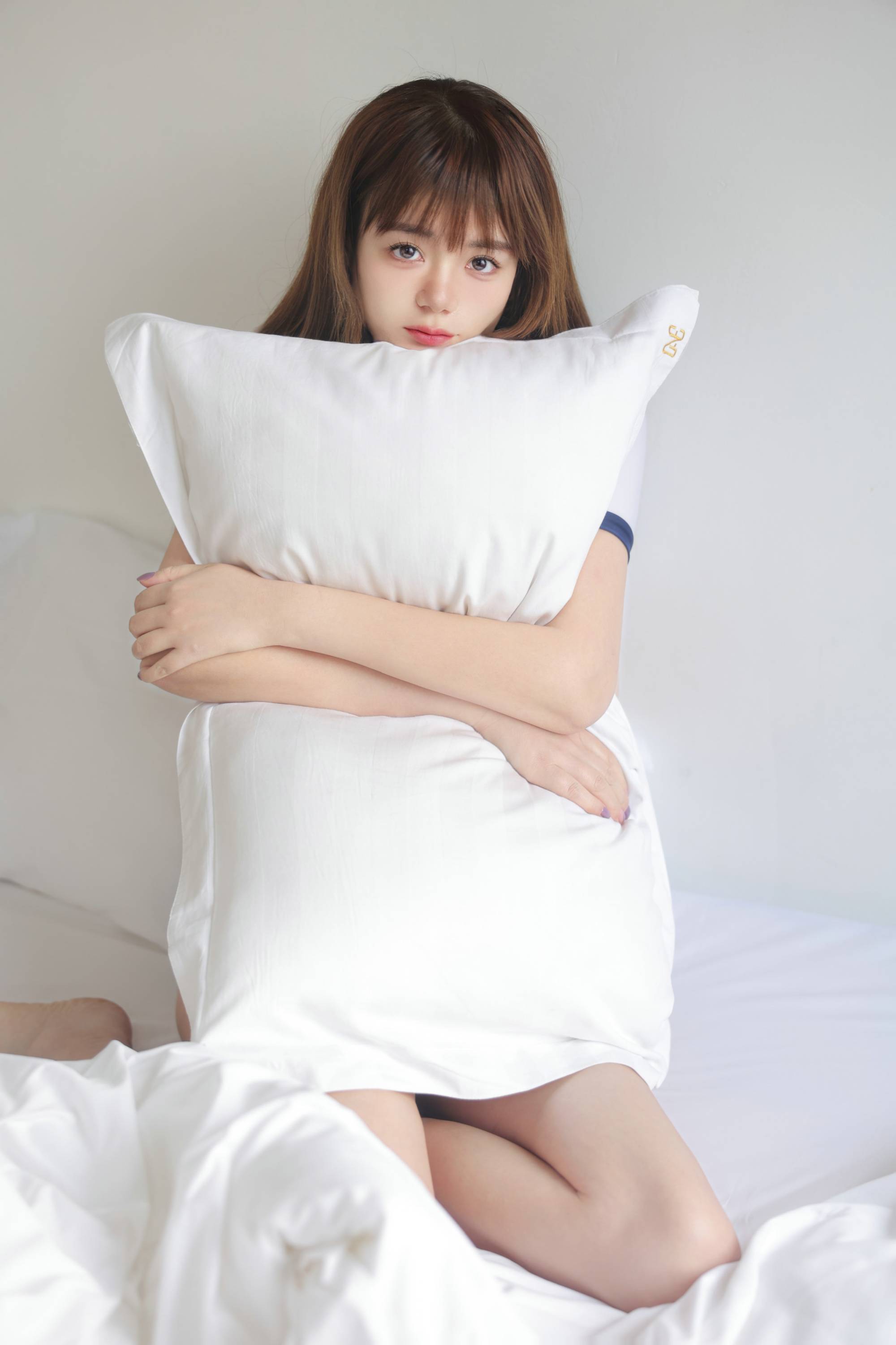 【秀人番外收集系列】秀人美模 陳柒柒 JK美乳首拍流出 【56P】-第1章-图片49