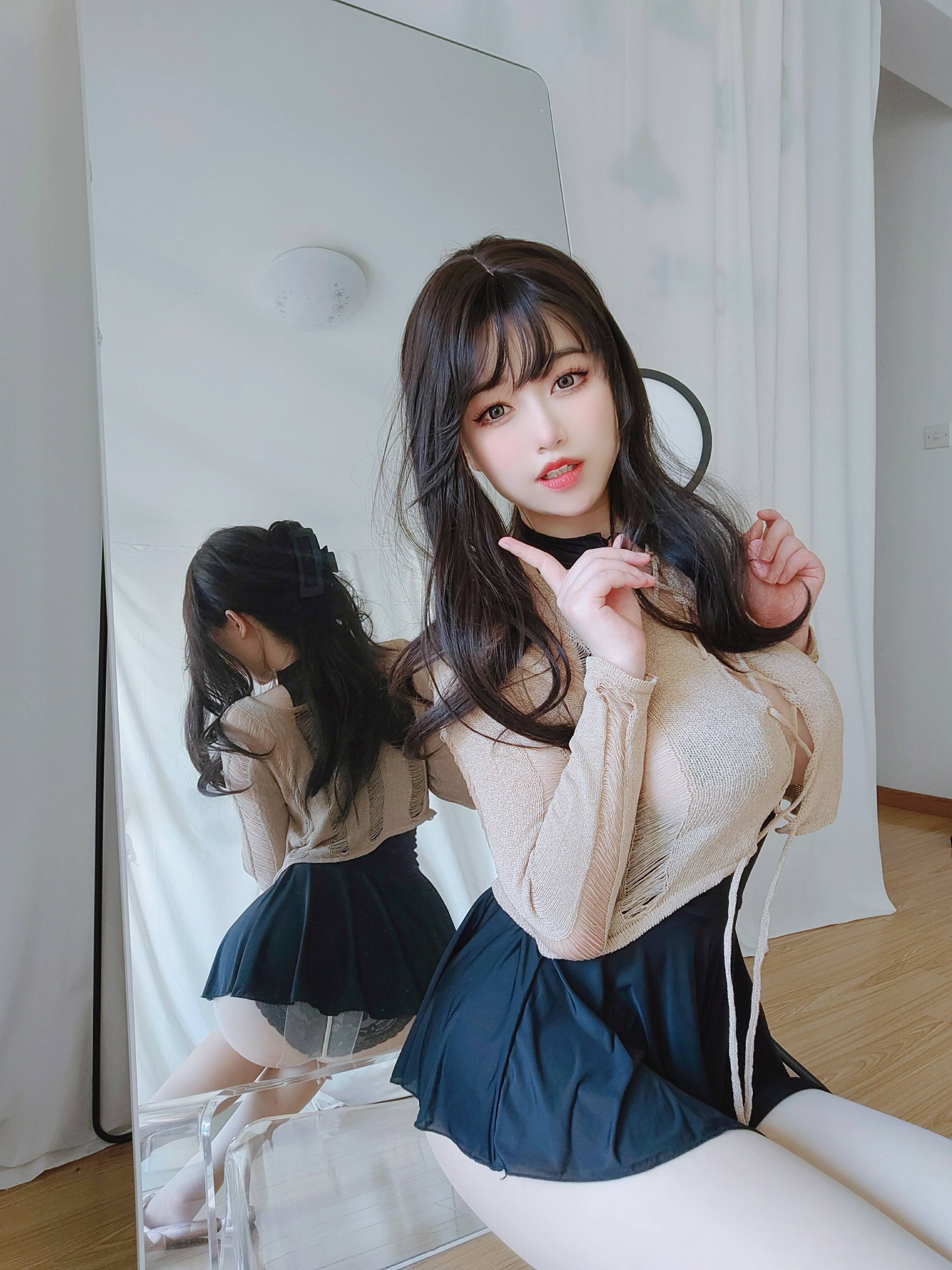 【網路收集系列】福利姬 女主K《 初秋穿搭 》VIP福利帖全【115P】-第1章-图片65