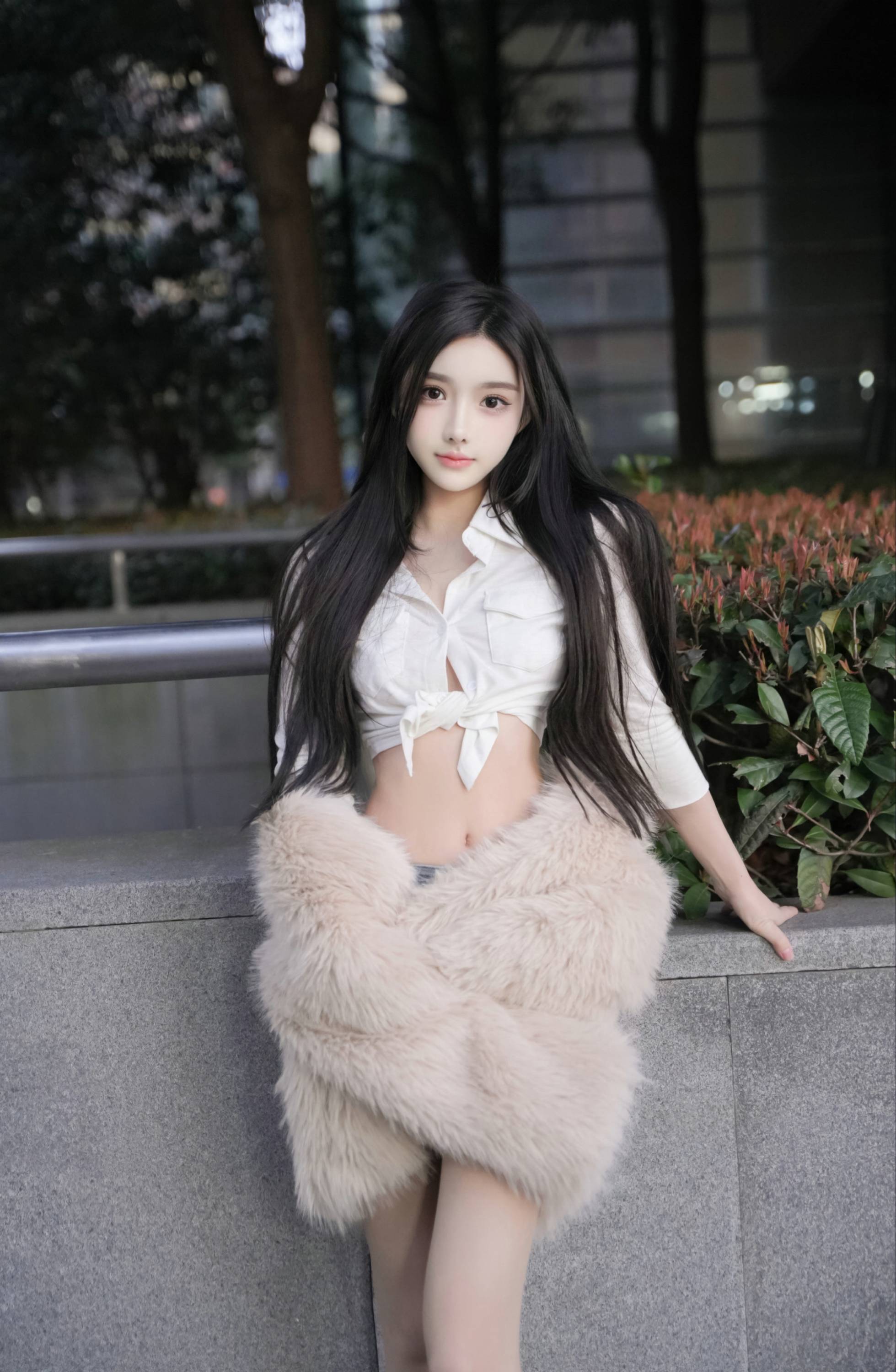 【秀人番外收集系列】美模 龍雪兒 無內肉絲【82P】-第1章-图片30