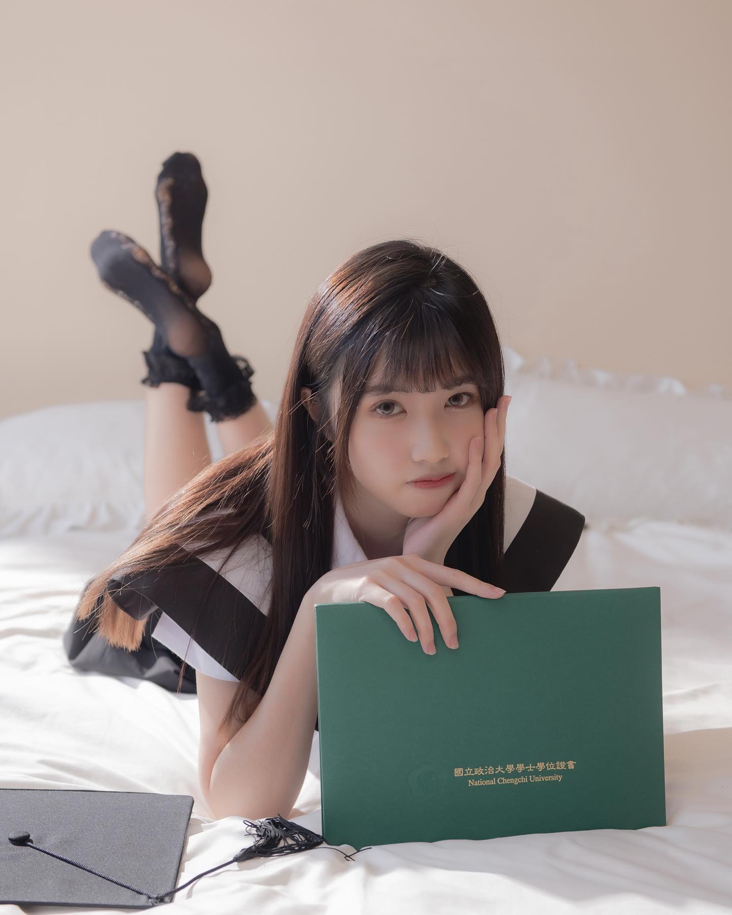 可愛美少女「恵米」無懈可擊的招牌美腿實在太誘惑-第1章-图片6