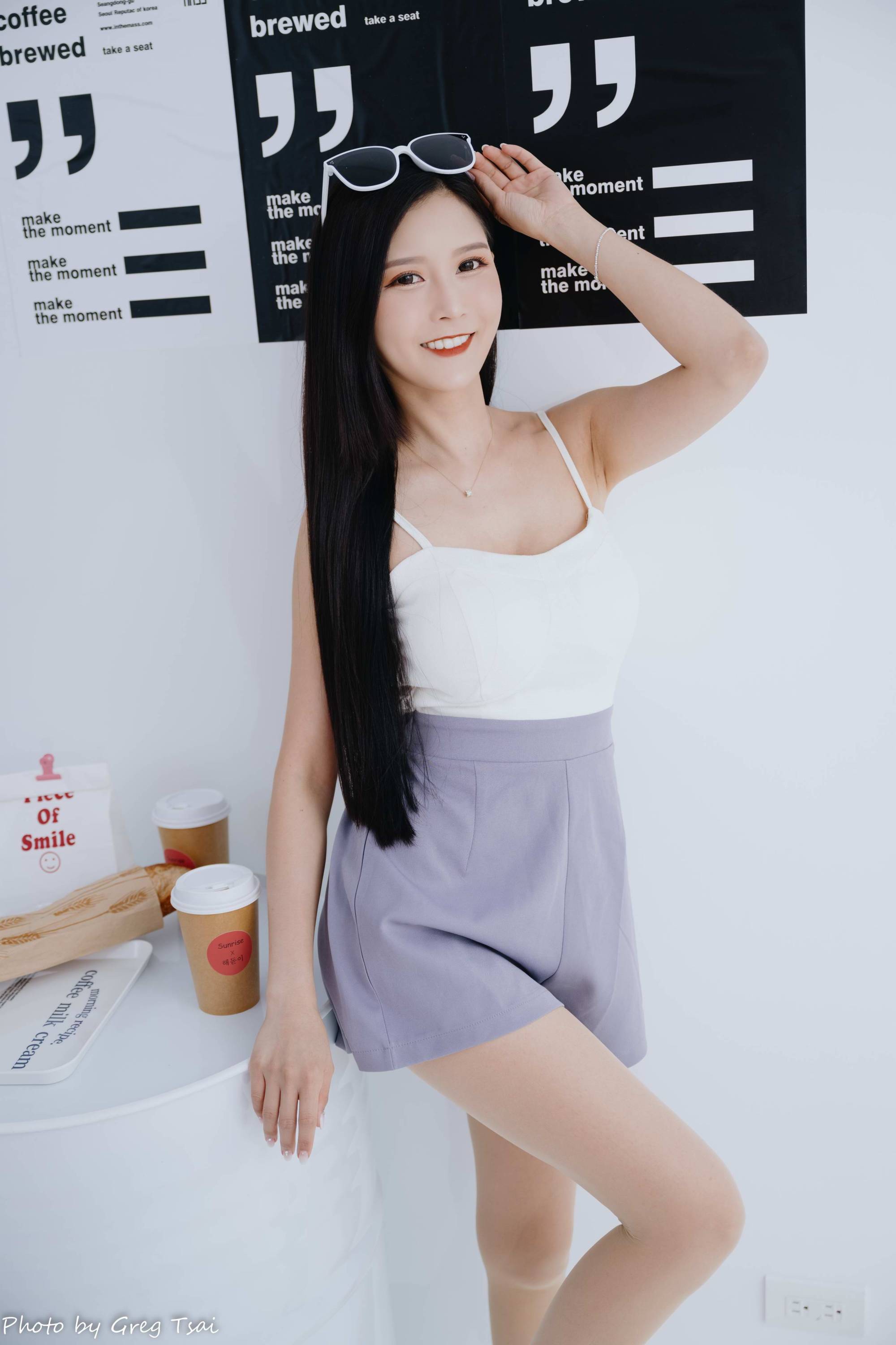【美腿番外篇系列】長腿美模 許惠玲 性感短裙 高跟美腿【115P】-第1章-图片7