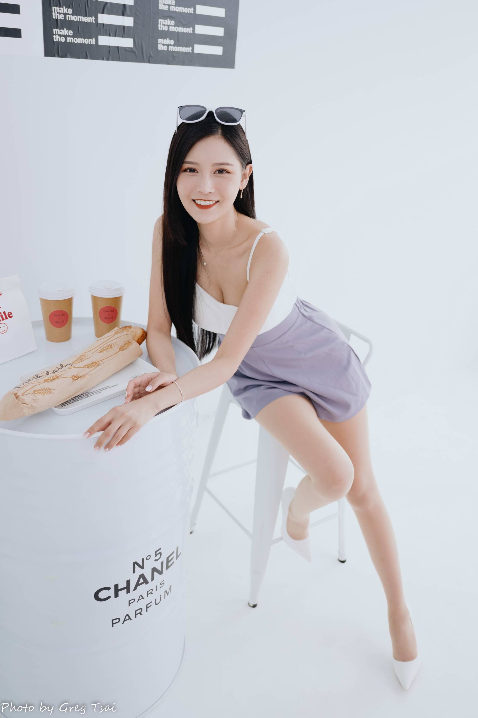 【美腿番外篇系列】長腿美模 許惠玲 性感短裙 高跟美腿【115P】-第1章-图片13
