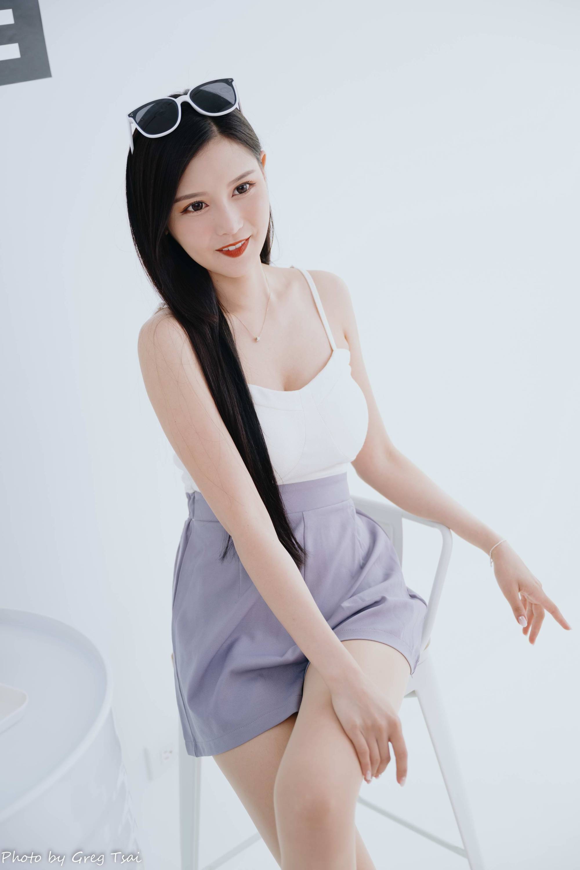 【美腿番外篇系列】長腿美模 許惠玲 性感短裙 高跟美腿【115P】-第1章-图片14