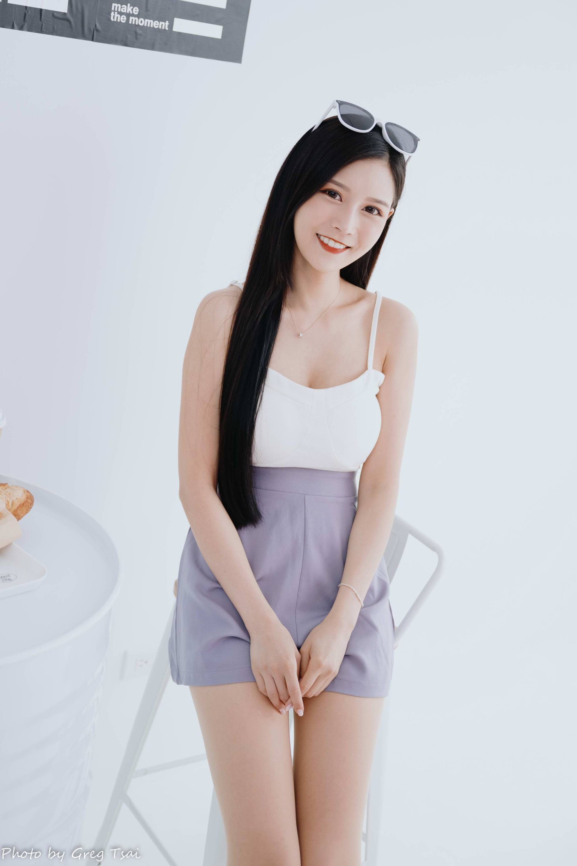 【美腿番外篇系列】長腿美模 許惠玲 性感短裙 高跟美腿【115P】-第1章-图片15