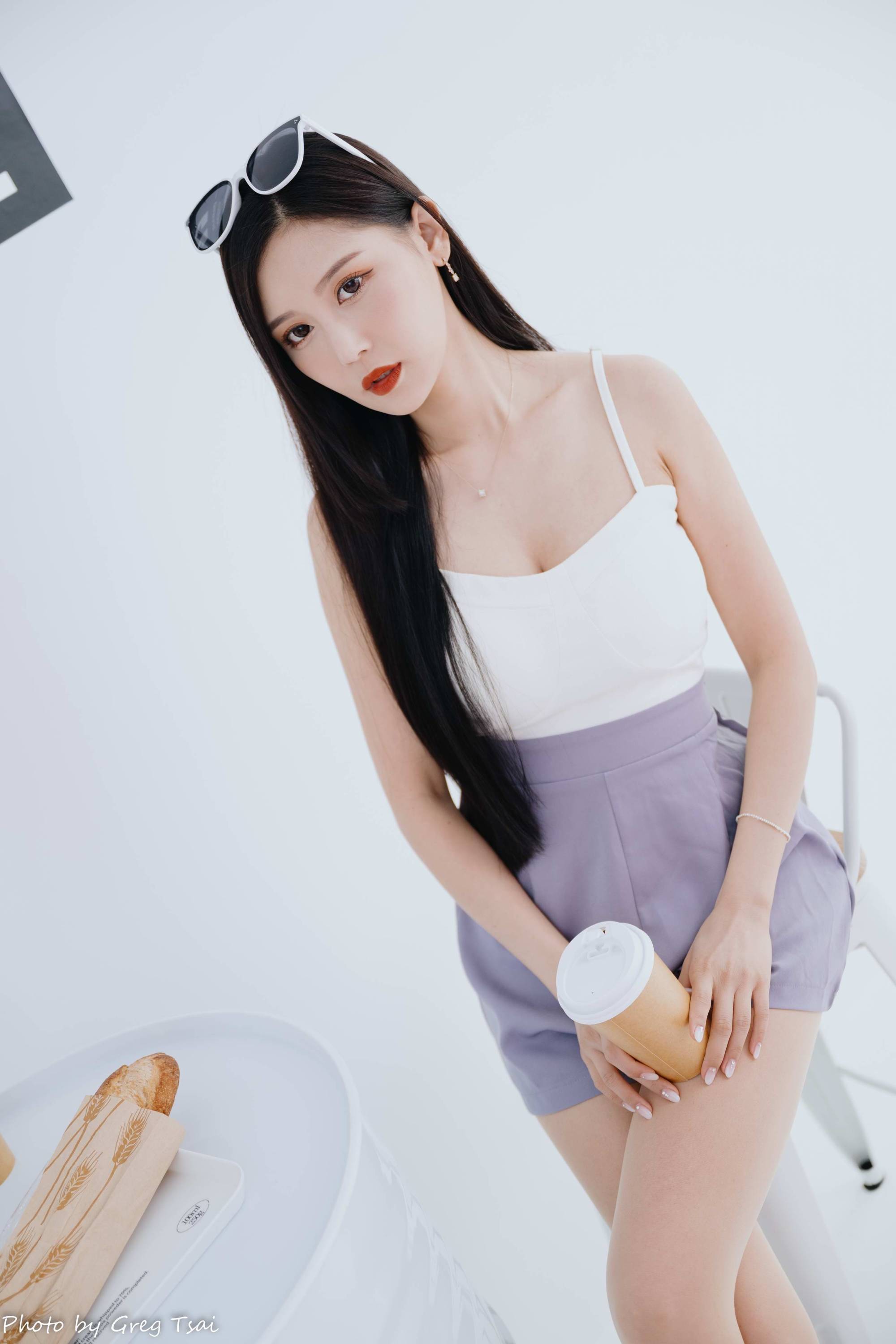 【美腿番外篇系列】長腿美模 許惠玲 性感短裙 高跟美腿【115P】-第1章-图片17
