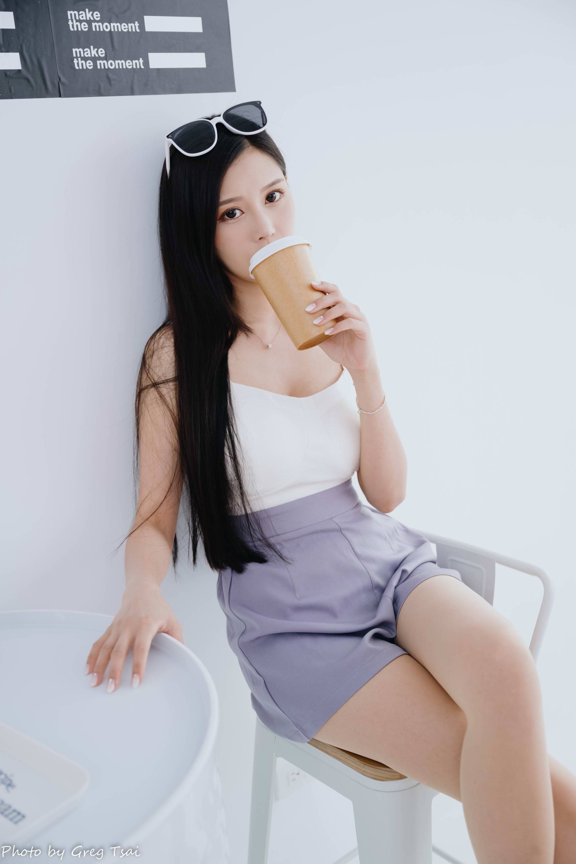 【美腿番外篇系列】長腿美模 許惠玲 性感短裙 高跟美腿【115P】-第1章-图片23