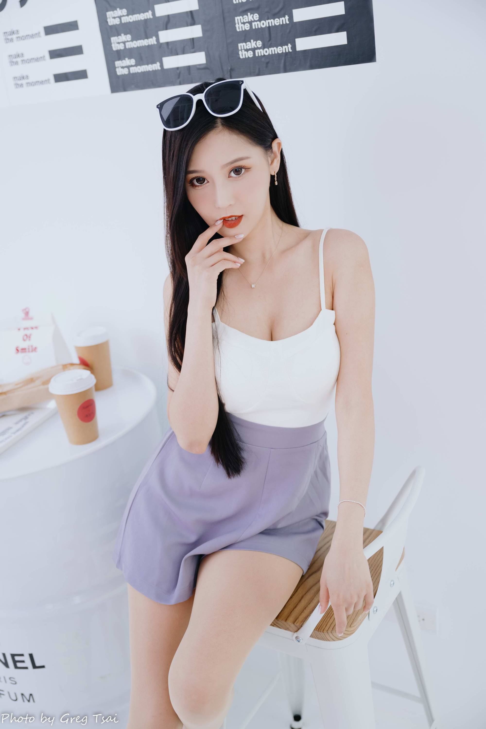 【美腿番外篇系列】長腿美模 許惠玲 性感短裙 高跟美腿【115P】-第1章-图片25