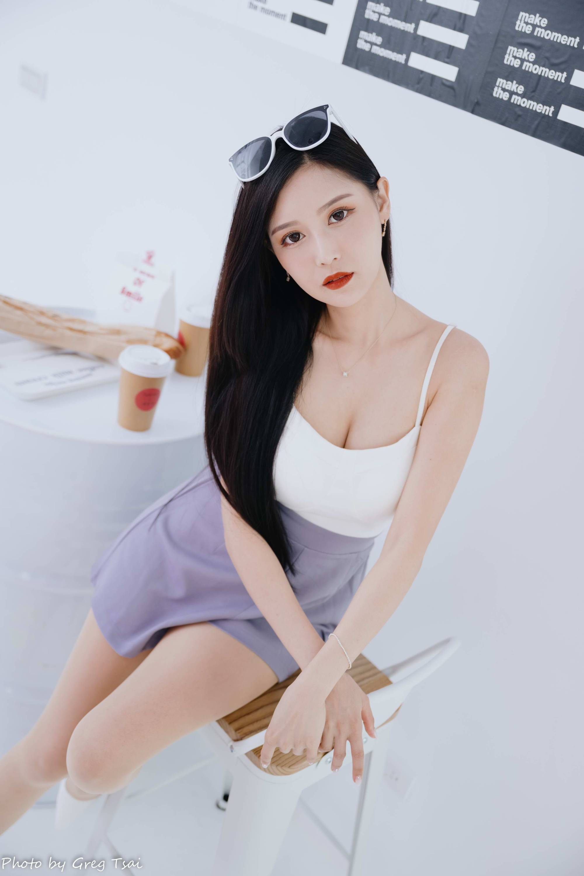 【美腿番外篇系列】長腿美模 許惠玲 性感短裙 高跟美腿【115P】-第1章-图片27