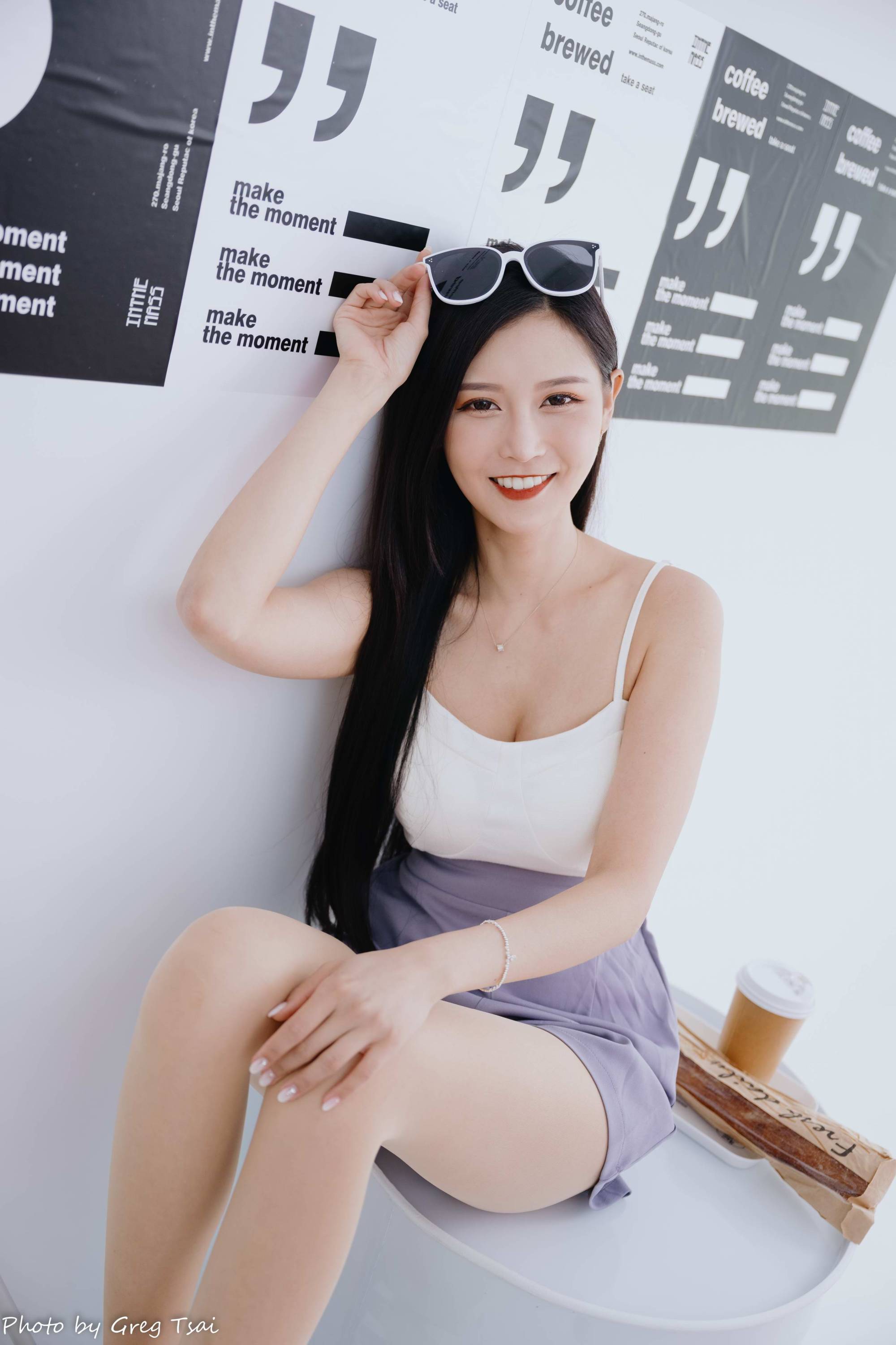 【美腿番外篇系列】長腿美模 許惠玲 性感短裙 高跟美腿【115P】-第1章-图片36