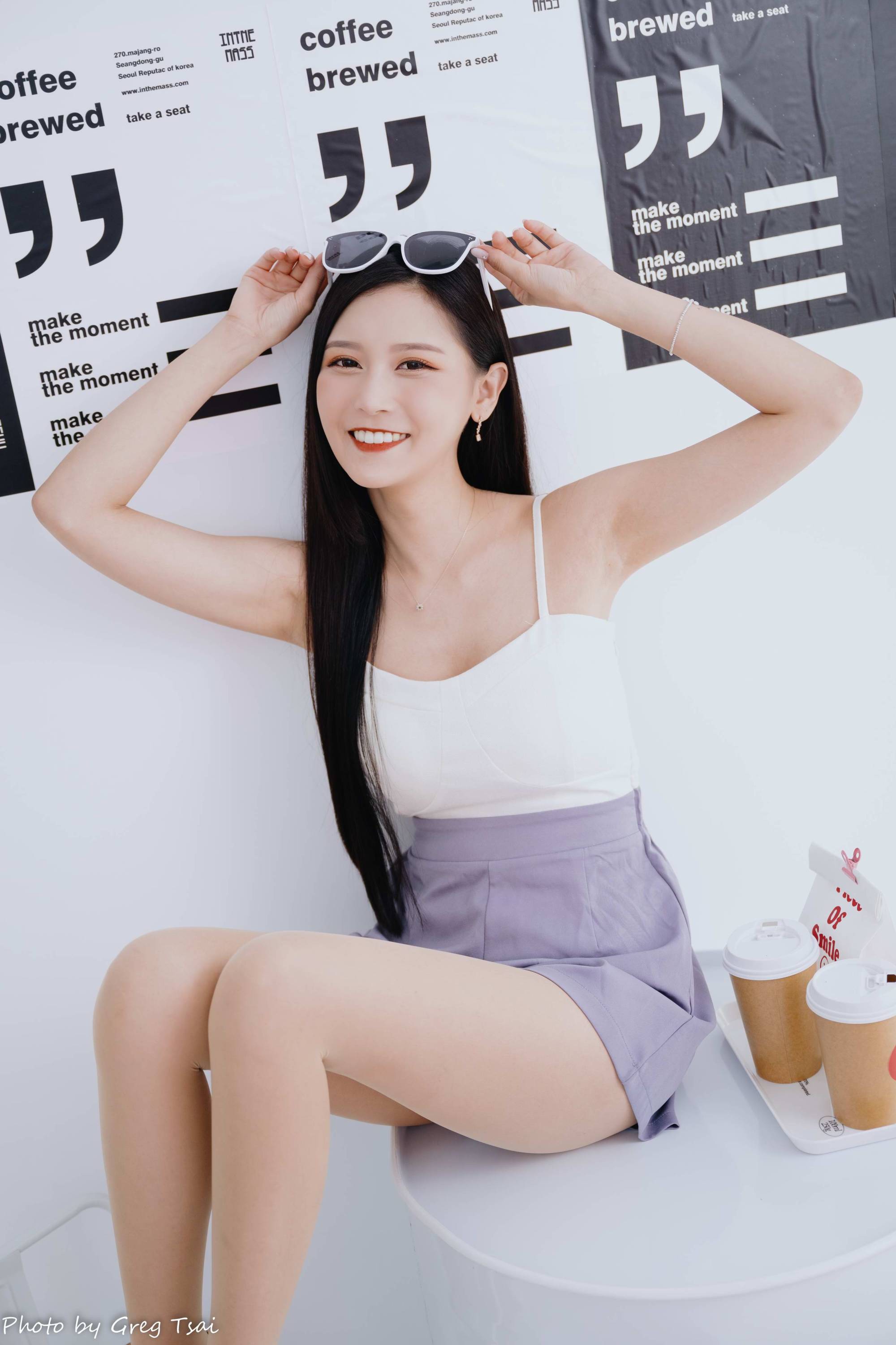【美腿番外篇系列】長腿美模 許惠玲 性感短裙 高跟美腿【115P】-第1章-图片47