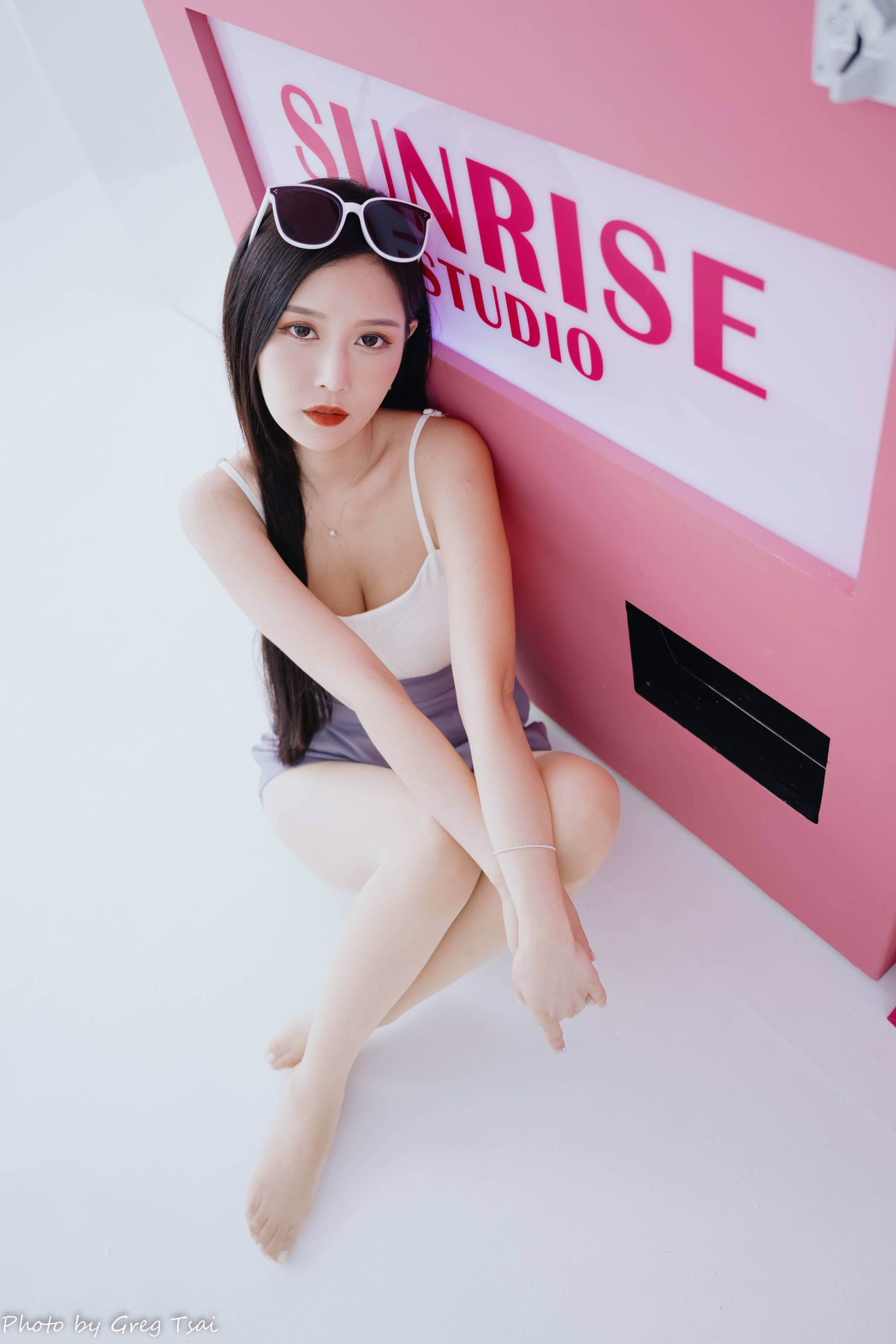 【美腿番外篇系列】長腿美模 許惠玲 性感短裙 高跟美腿【115P】-第1章-图片93