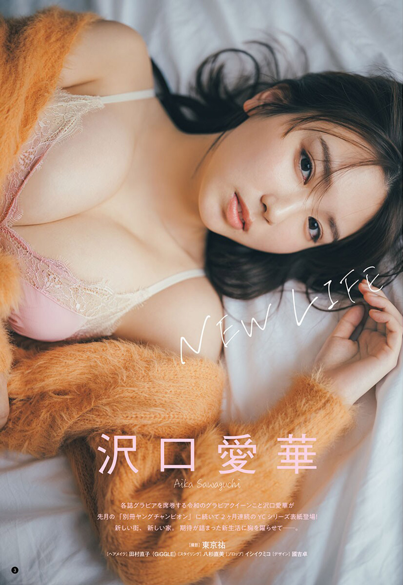 沢口愛華 グラビアデビューから５年、圧巻のグラビア女王2024/4/3追加 ここから