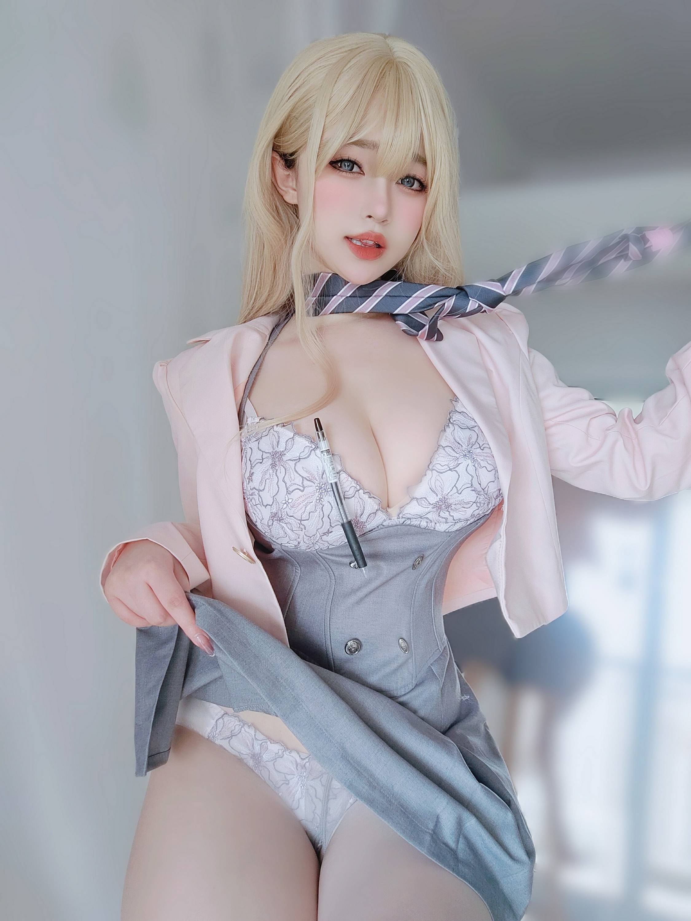 【網路收集系列】福利姬 女主K《 催眠傲嬌的前輩 》VIP福利帖全【81P】-第1章-图片64