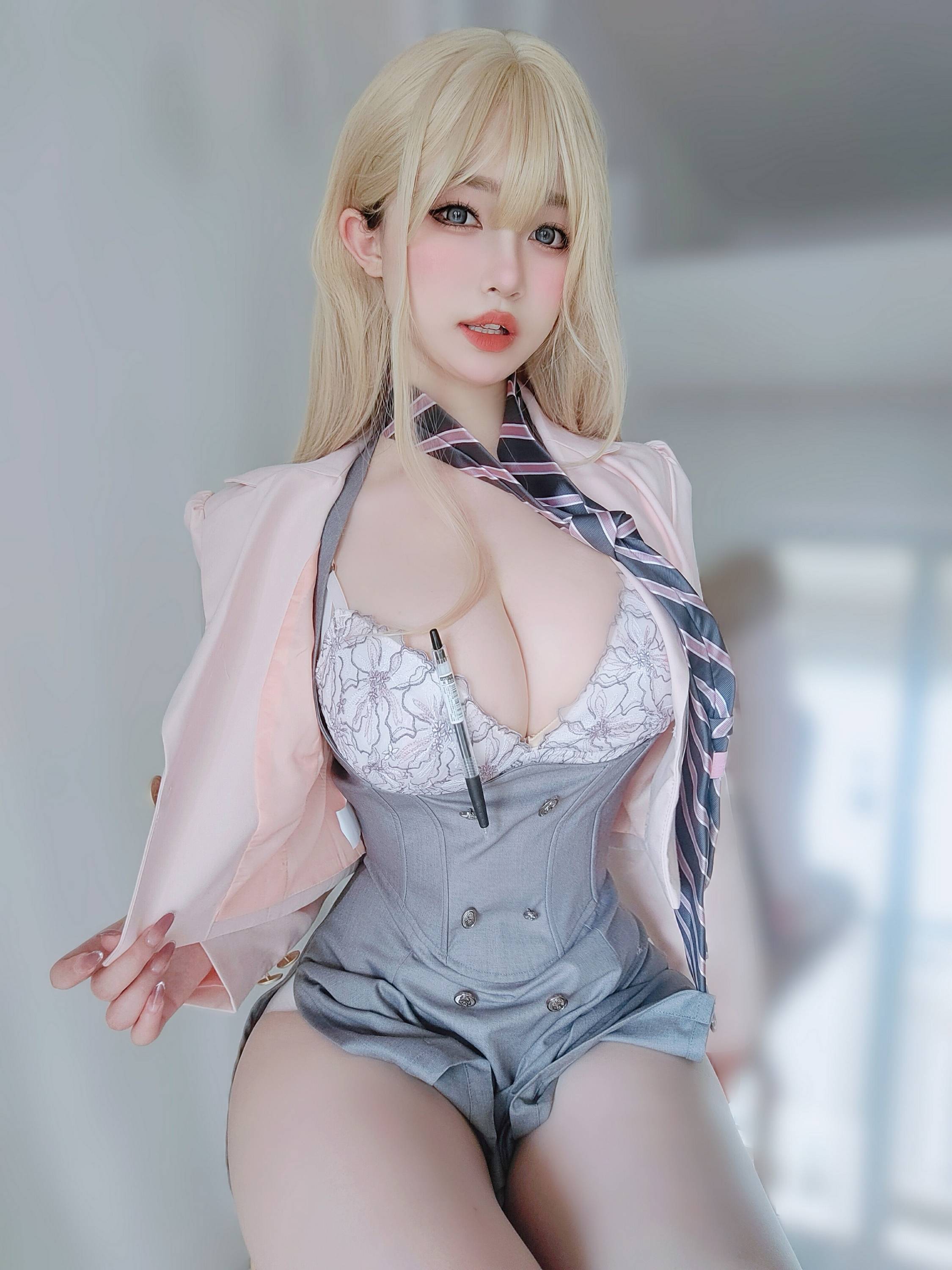 【網路收集系列】福利姬 女主K《 催眠傲嬌的前輩 》VIP福利帖全【81P】-第1章-图片65