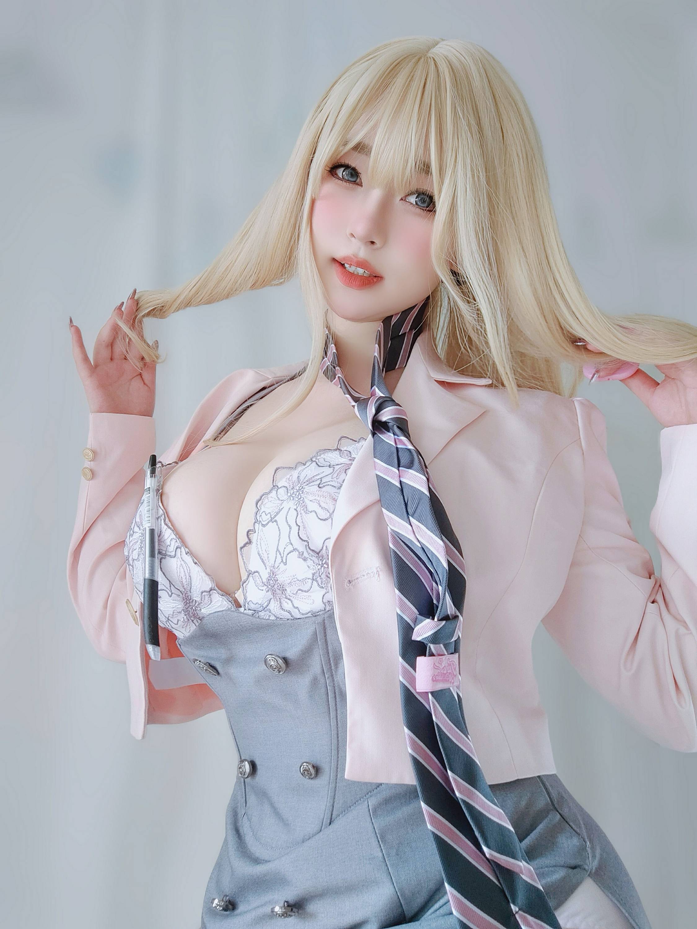 【網路收集系列】福利姬 女主K《 催眠傲嬌的前輩 》VIP福利帖全【81P】-第1章-图片67
