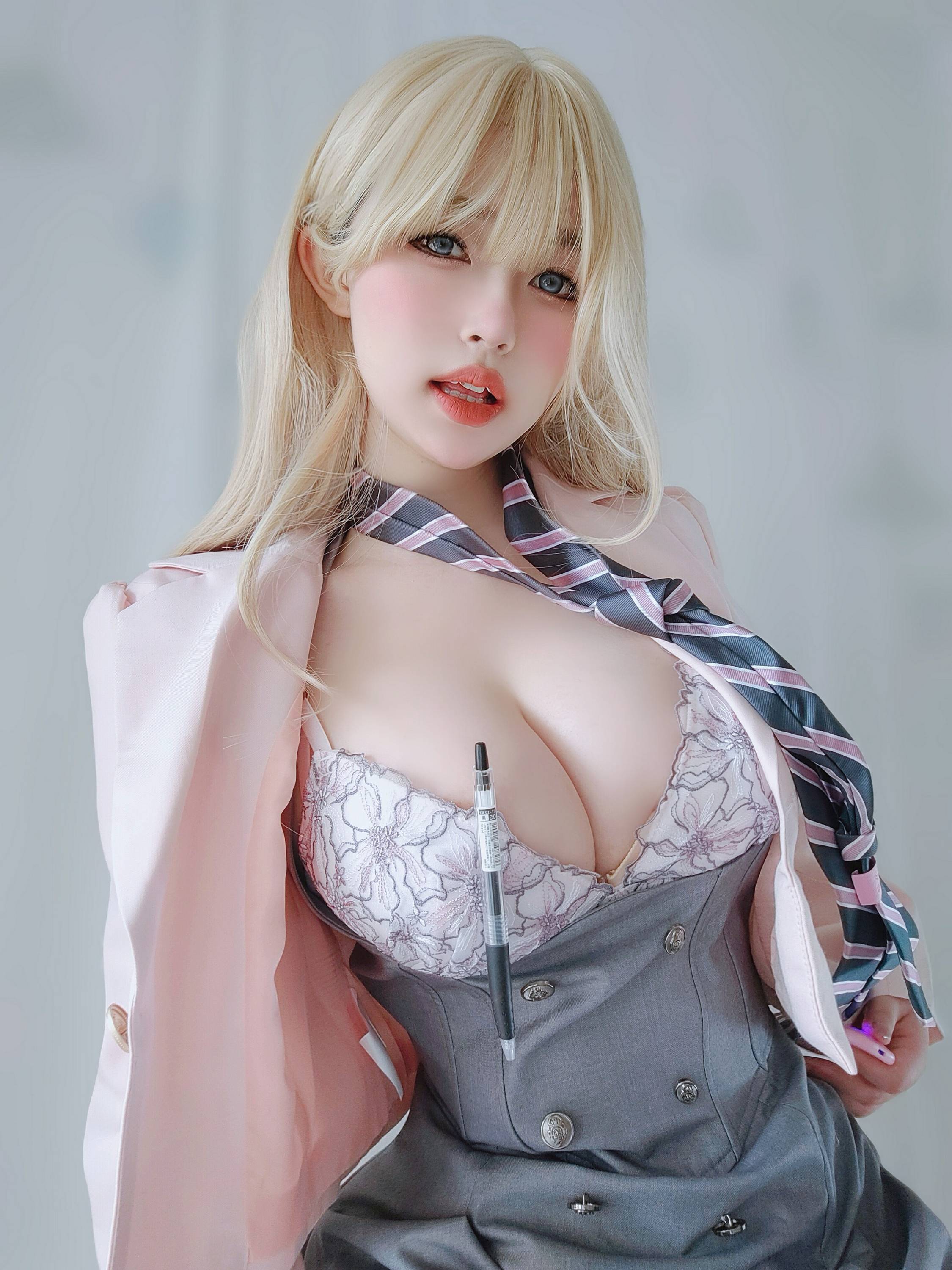 【網路收集系列】福利姬 女主K《 催眠傲嬌的前輩 》VIP福利帖全【81P】-第1章-图片69