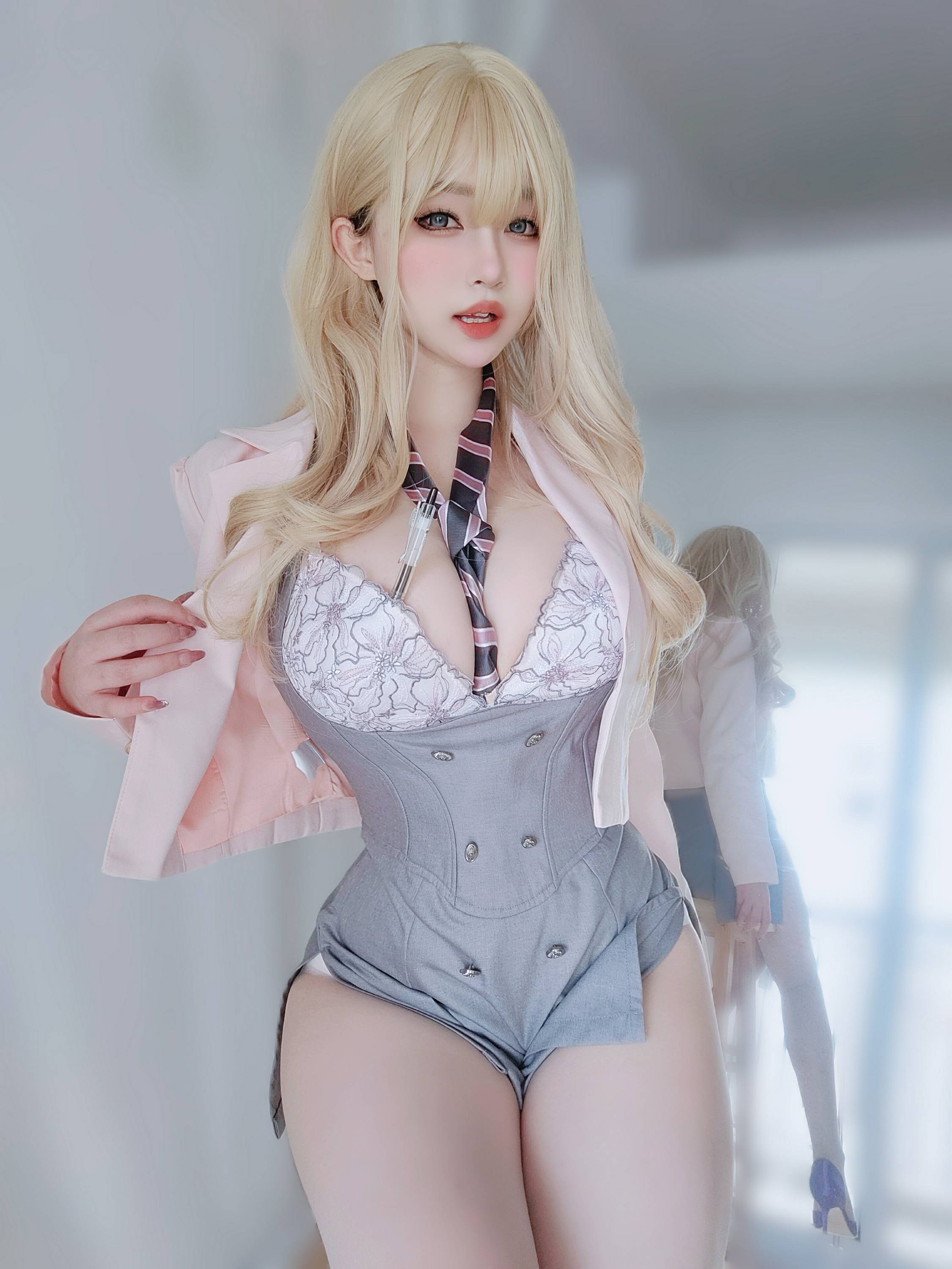 【網路收集系列】福利姬 女主K《 催眠傲嬌的前輩 》VIP福利帖全【81P】-第1章-图片80