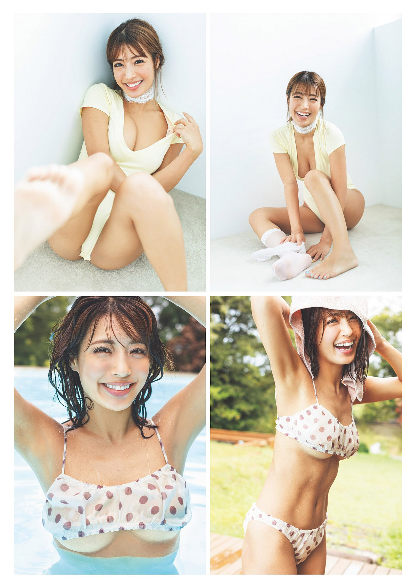 橋本梨菜 Gカップの黒ギャルグラドル2024/4/7追加 ここから-第1章-图片3