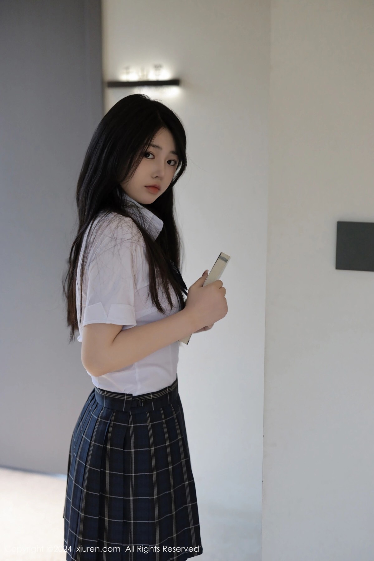 【網路收集】秀人模特陳小花 內部私購 JK學生妹露點 隱藏版-第1章-图片12