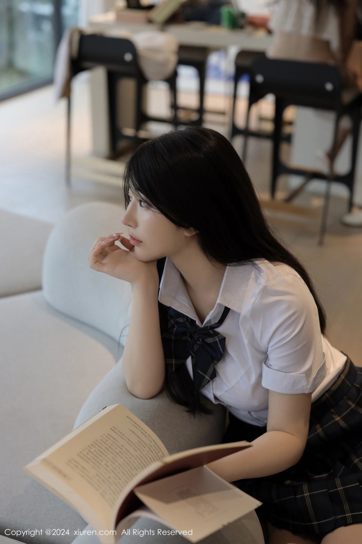 【網路收集】秀人模特陳小花 內部私購 JK學生妹露點 隱藏版-第1章-图片33