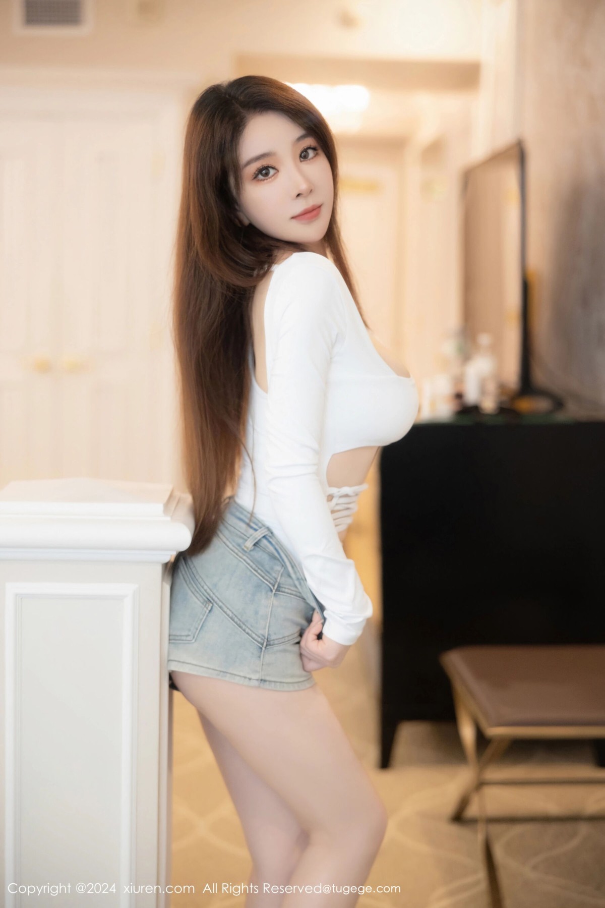 【XiuRen秀人網】2024.04.10 Vol.8366 雨兒醬eve 完整版無水印寫真【81P】-第1章-图片12