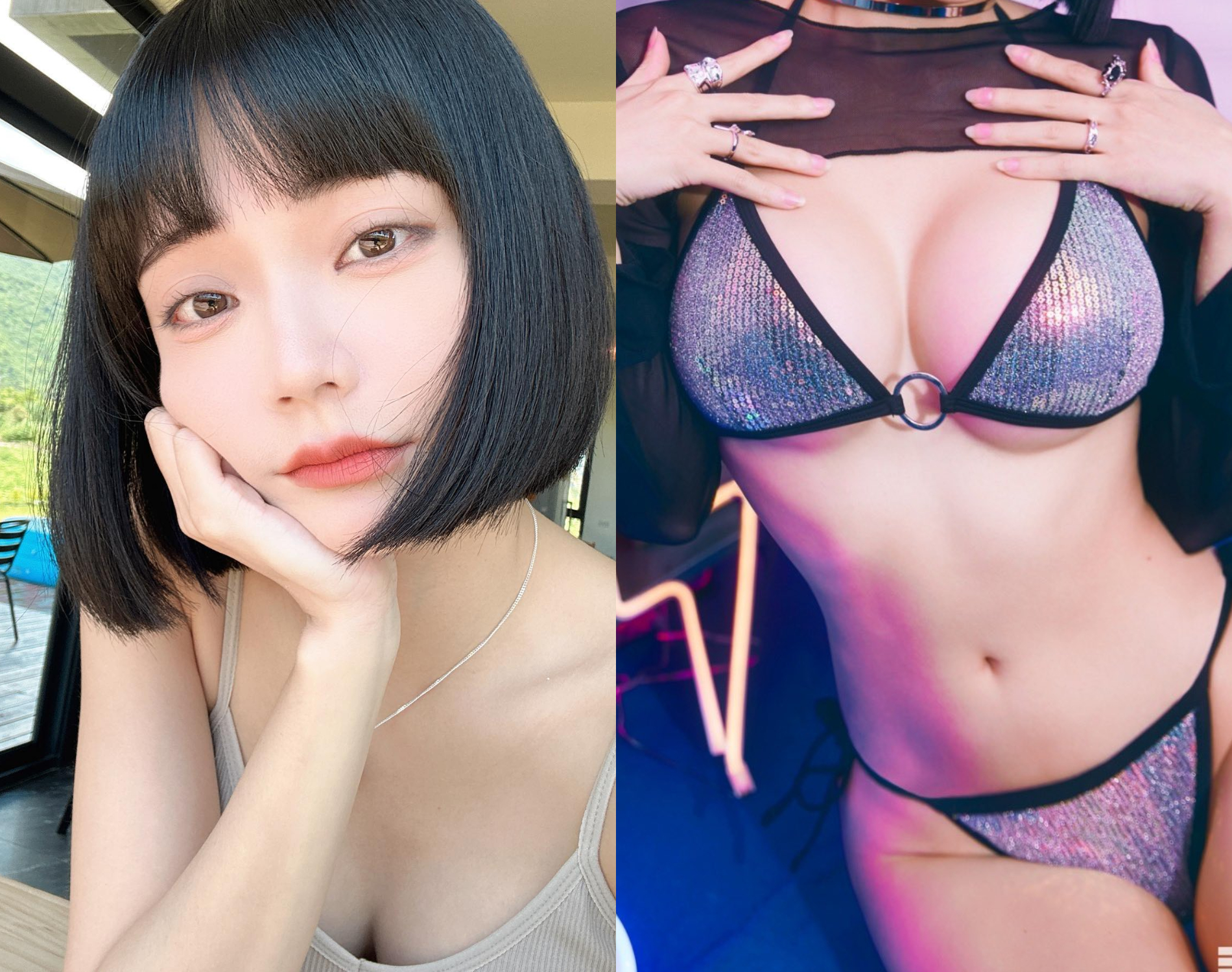 最正寵物溝通師展露「傲秀胸器」火辣拍攝展現性感反差萌-第1章-图片1