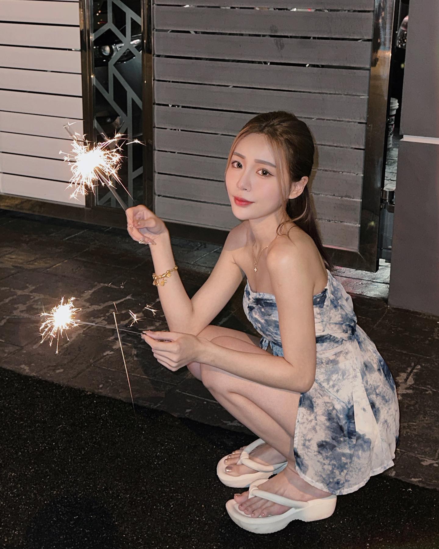 正妹「靖柔」甜美、性感都駕馭的起.....未免也太誘人-第1章-图片10