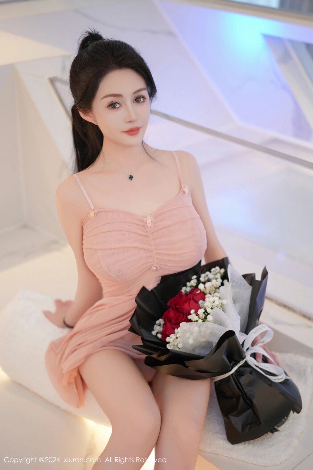 【XiuRen秀人網】2024.04.15 Vol.8395 林幼一 完整版無水印寫真【120P】-第1章-图片4