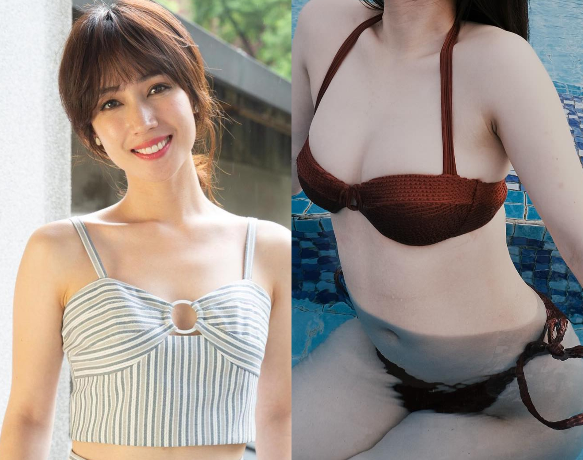 小薰罕曬火辣比基尼外洩「傲人上圍」形狀全被看光-第1章-图片1