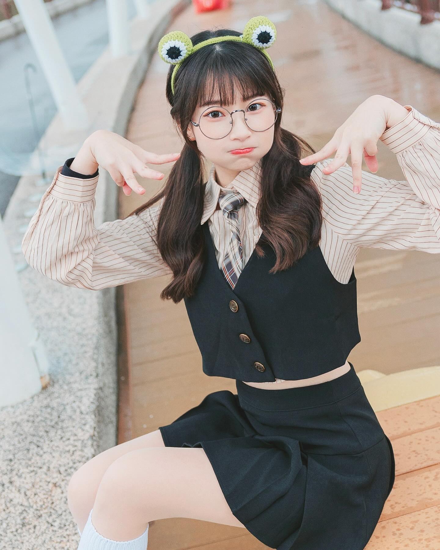 甜美女孩「陳QQ」解放身材炸出傲人 誘惑誰都扛不住-第1章-图片5