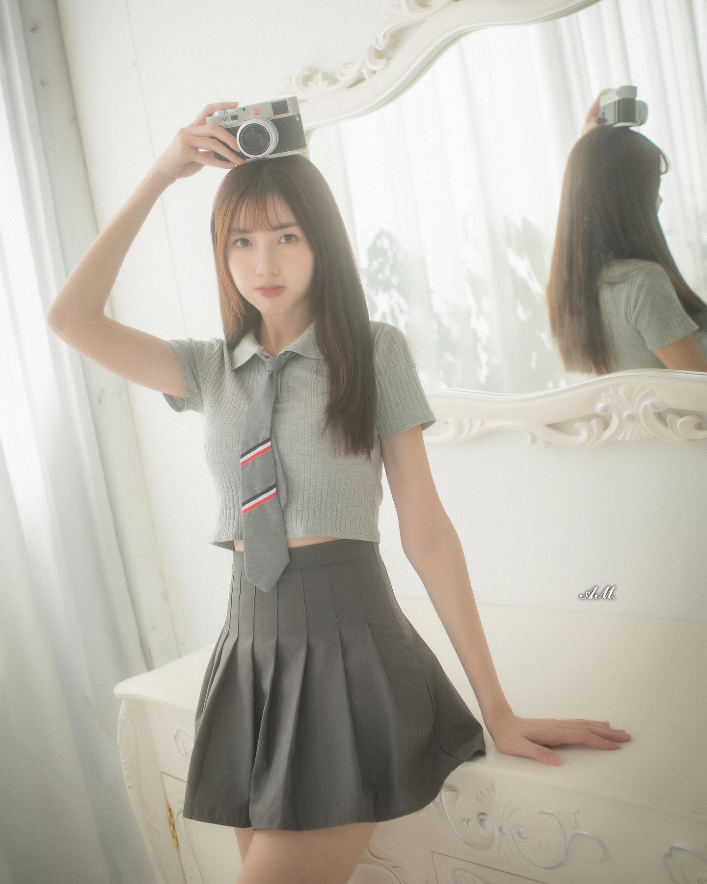 甜美女大生「惠米」笑容好療癒 眼神還會放電-第1章-图片4