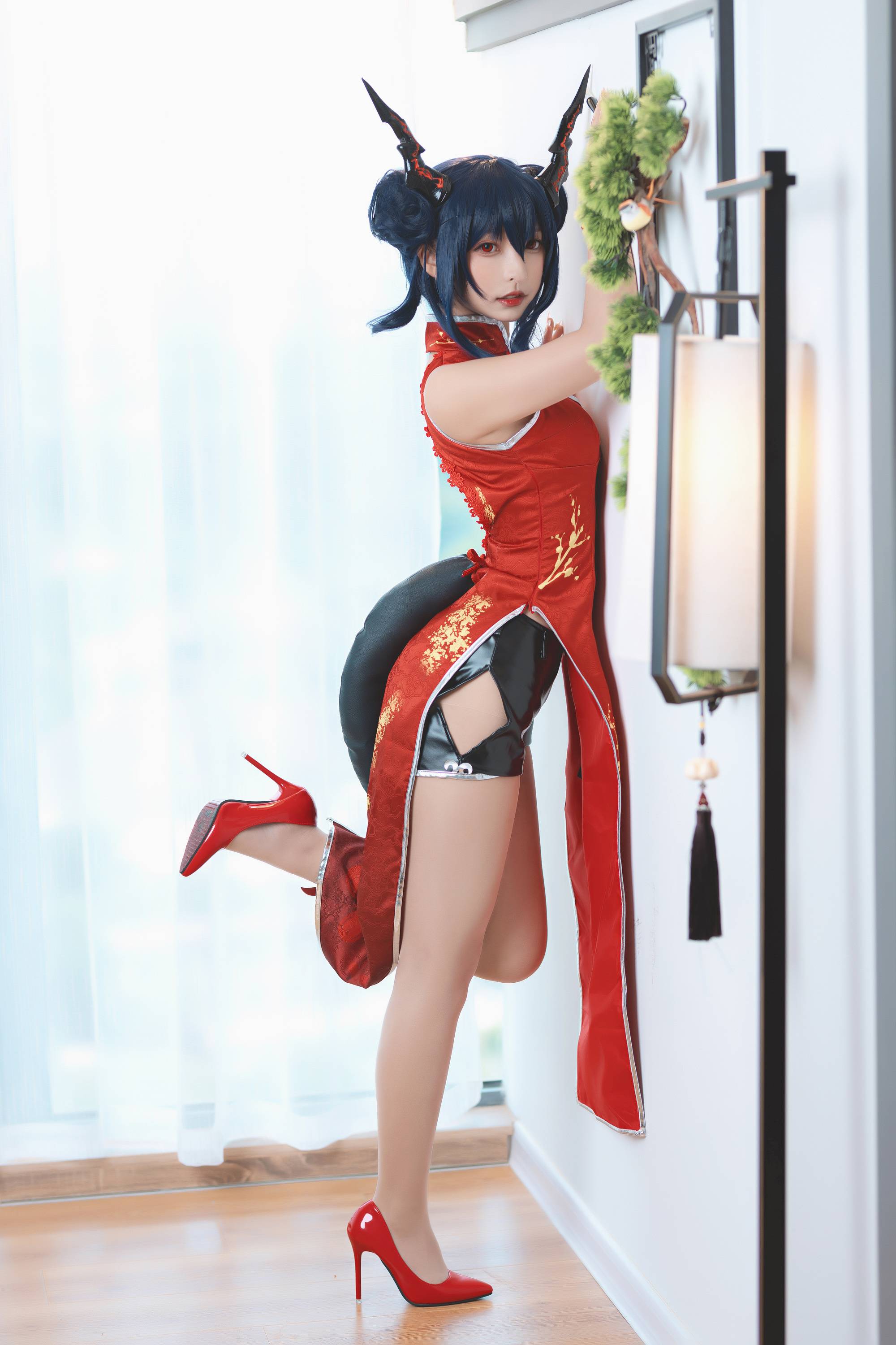 【網路收集系列】福利姬 神楽坂真冬《 旗袍魔女 》VIP福利帖【75P】-第1章-图片2