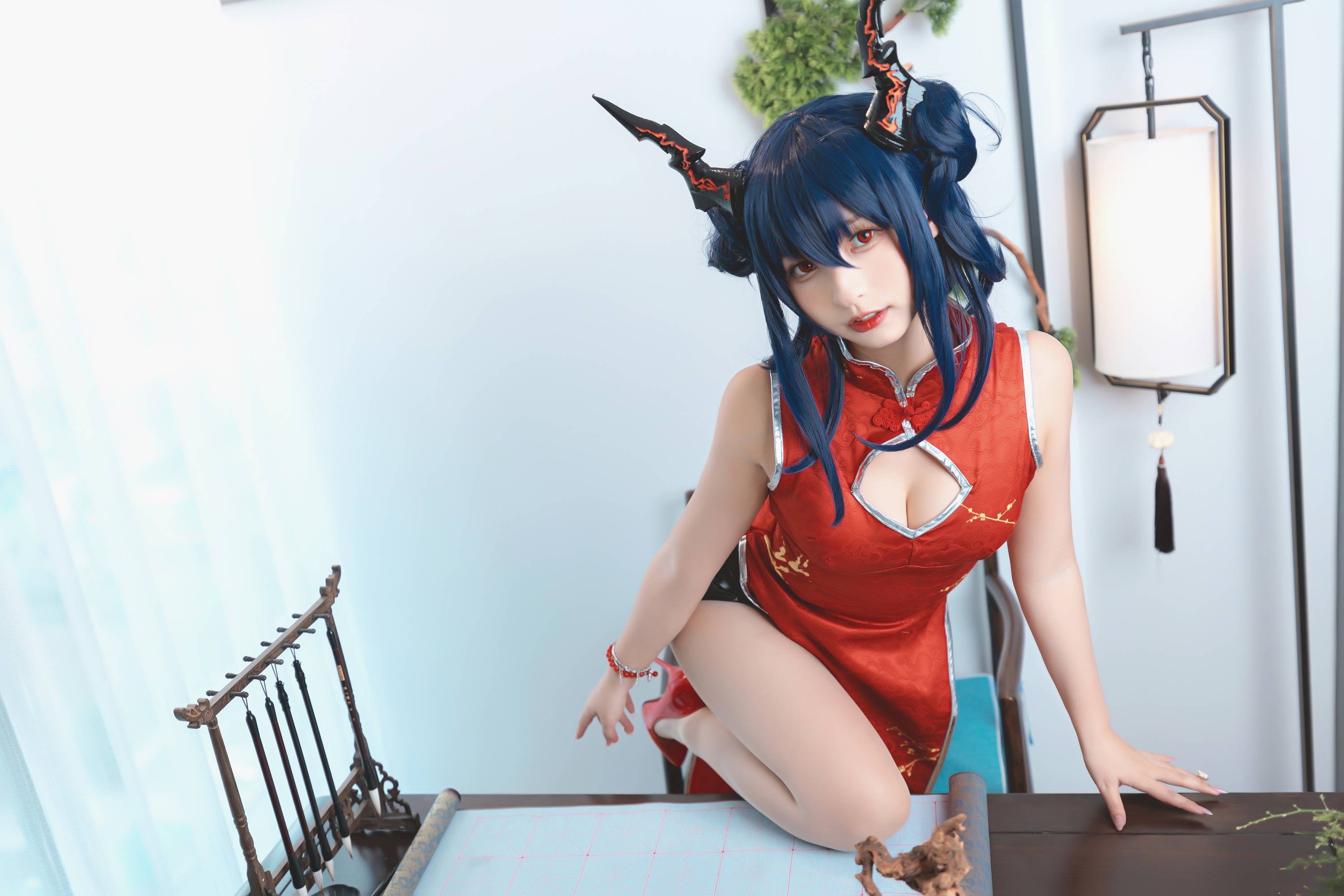 【網路收集系列】福利姬 神楽坂真冬《 旗袍魔女 》VIP福利帖【75P】-第1章-图片10