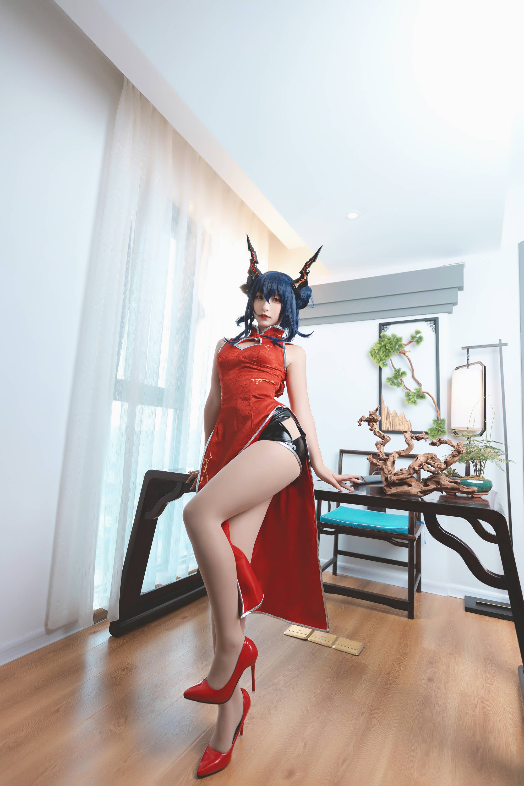 【網路收集系列】福利姬 神楽坂真冬《 旗袍魔女 》VIP福利帖【75P】-第1章-图片14