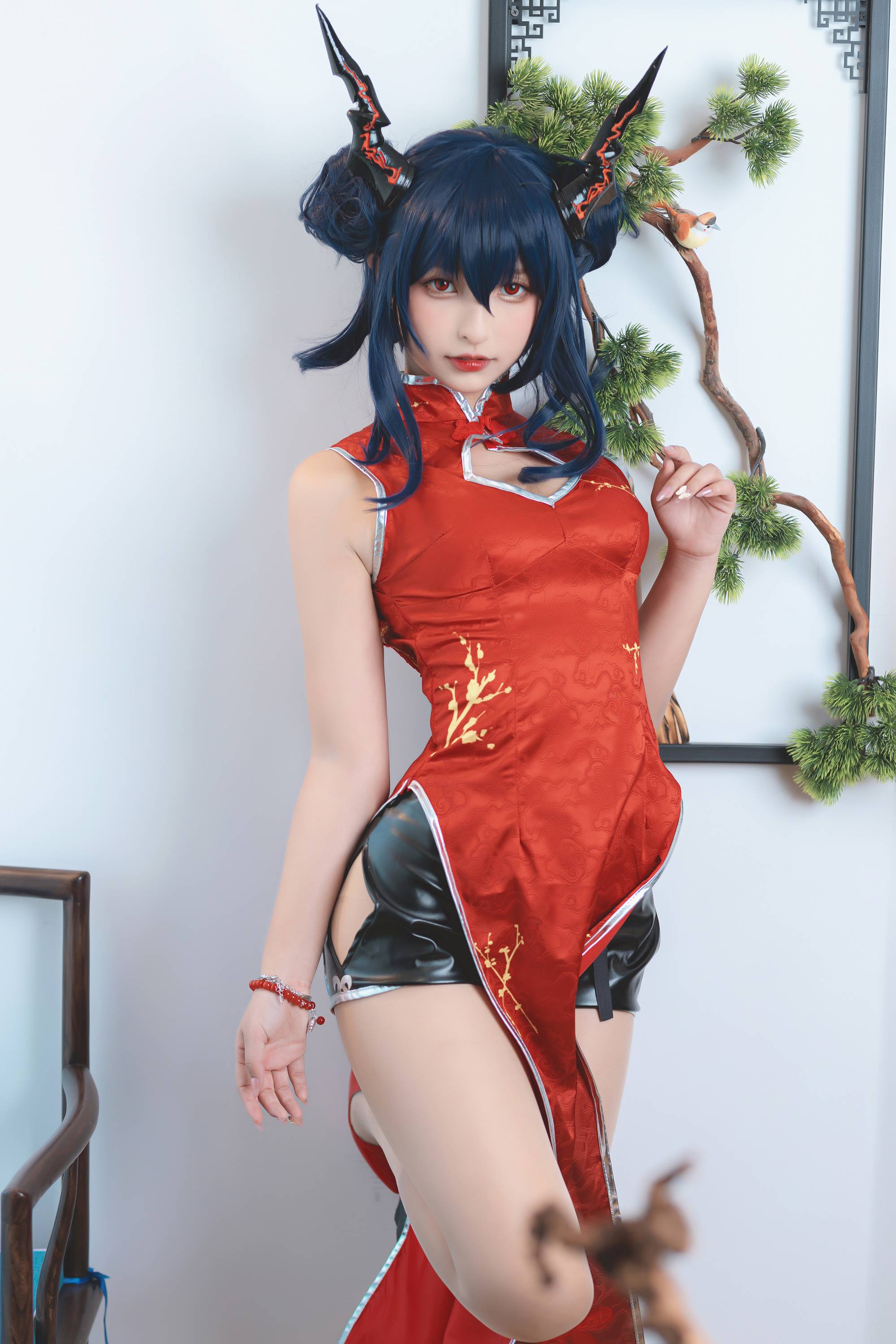 【網路收集系列】福利姬 神楽坂真冬《 旗袍魔女 》VIP福利帖【75P】-第1章-图片18