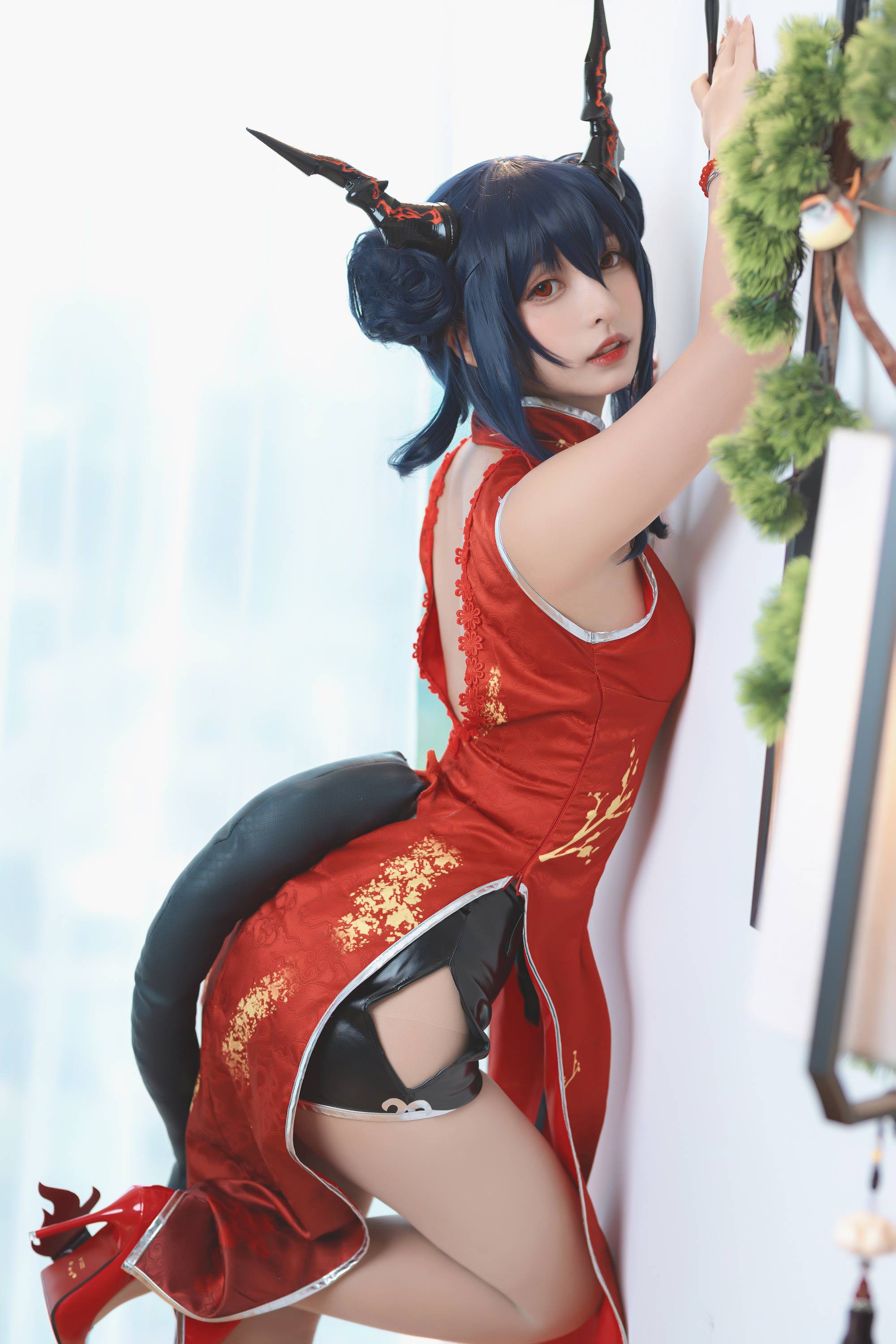 【網路收集系列】福利姬 神楽坂真冬《 旗袍魔女 》VIP福利帖【75P】-第1章-图片19