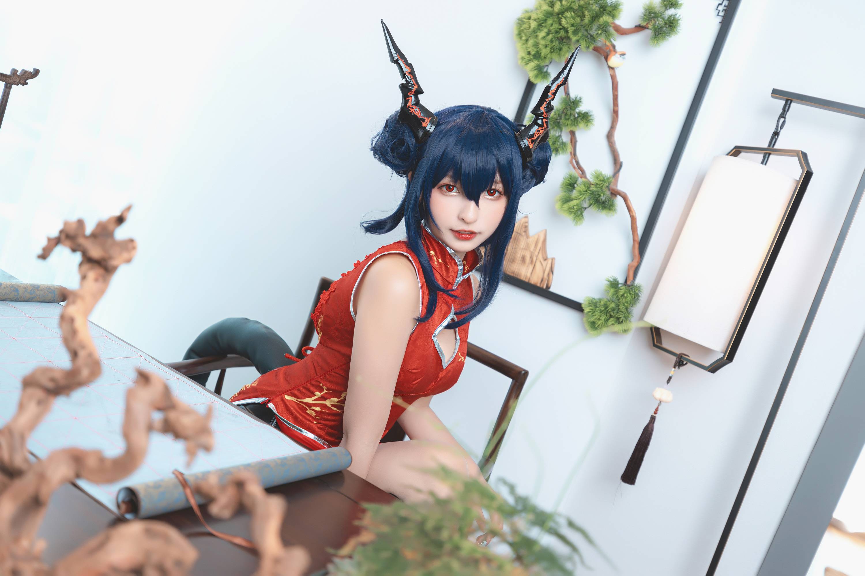 【網路收集系列】福利姬 神楽坂真冬《 旗袍魔女 》VIP福利帖【75P】-第1章-图片47