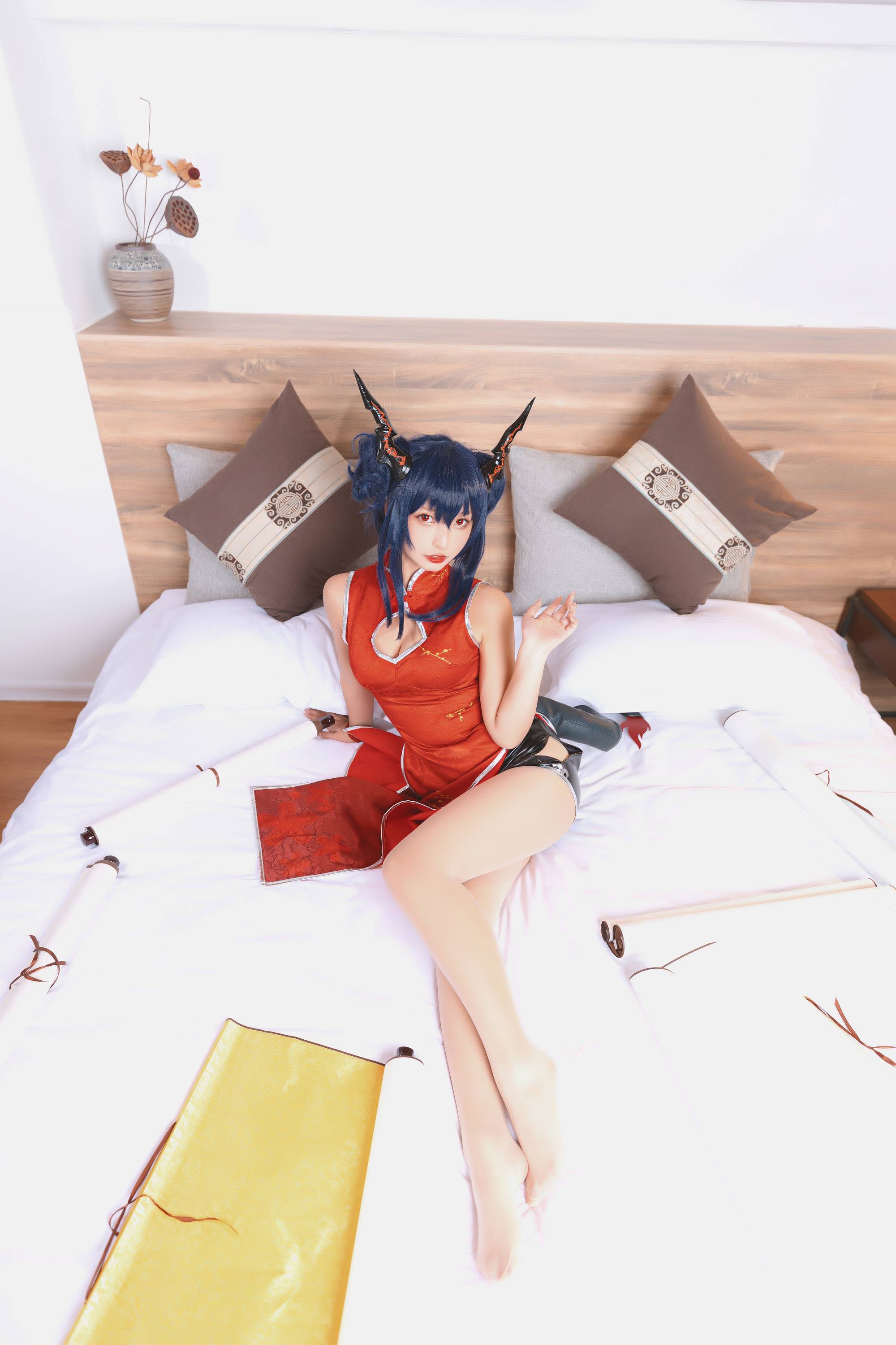 【網路收集系列】福利姬 神楽坂真冬《 旗袍魔女 》VIP福利帖【75P】-第1章-图片54