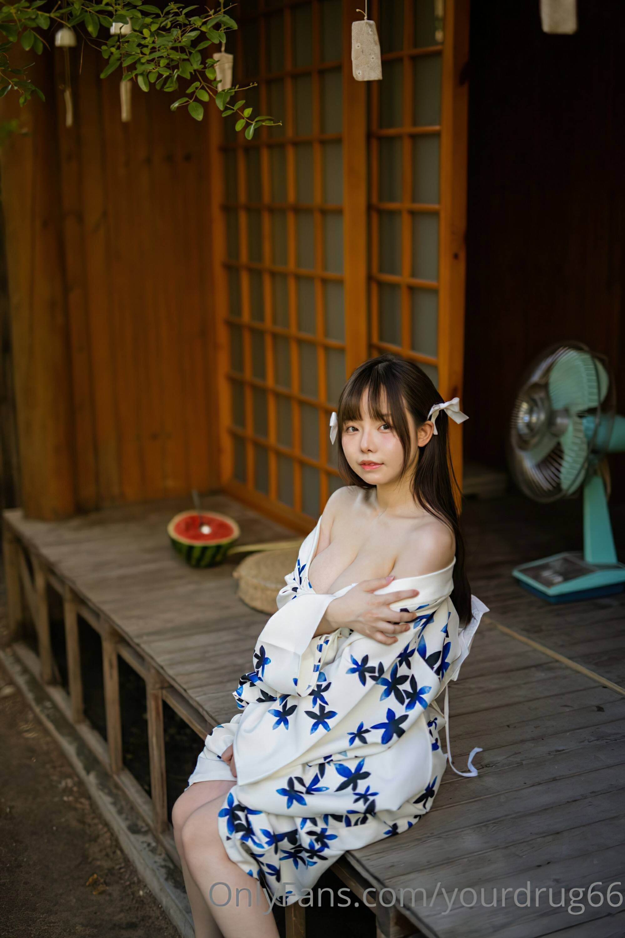 【網路收集系列】福利姬 六味帝皇醬《 夏日和服 》VIP福利帖全【63P】-第1章-图片18