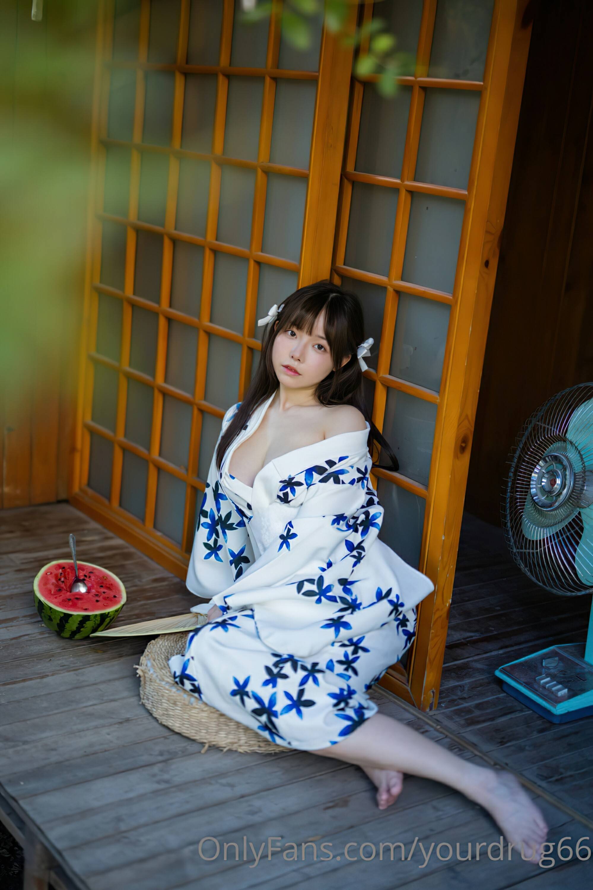 【網路收集系列】福利姬 六味帝皇醬《 夏日和服 》VIP福利帖全【63P】-第1章-图片30