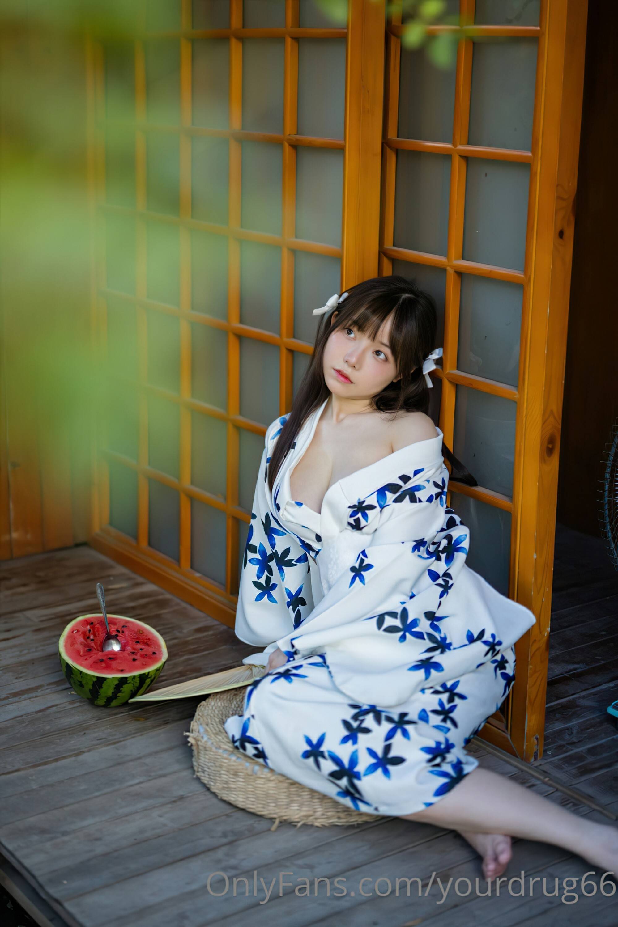 【網路收集系列】福利姬 六味帝皇醬《 夏日和服 》VIP福利帖全【63P】-第1章-图片31