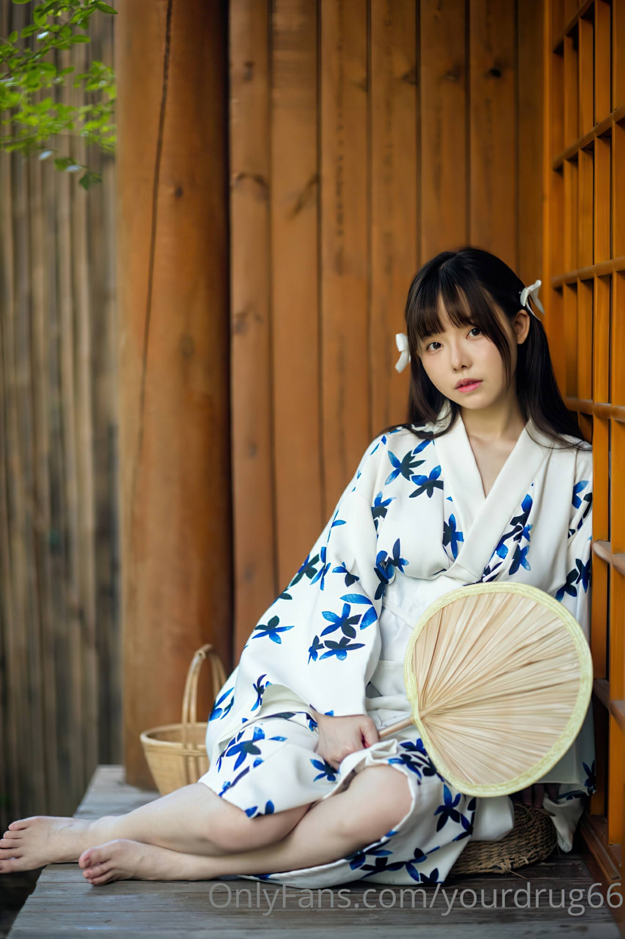 【網路收集系列】福利姬 六味帝皇醬《 夏日和服 》VIP福利帖全【63P】-第1章-图片53