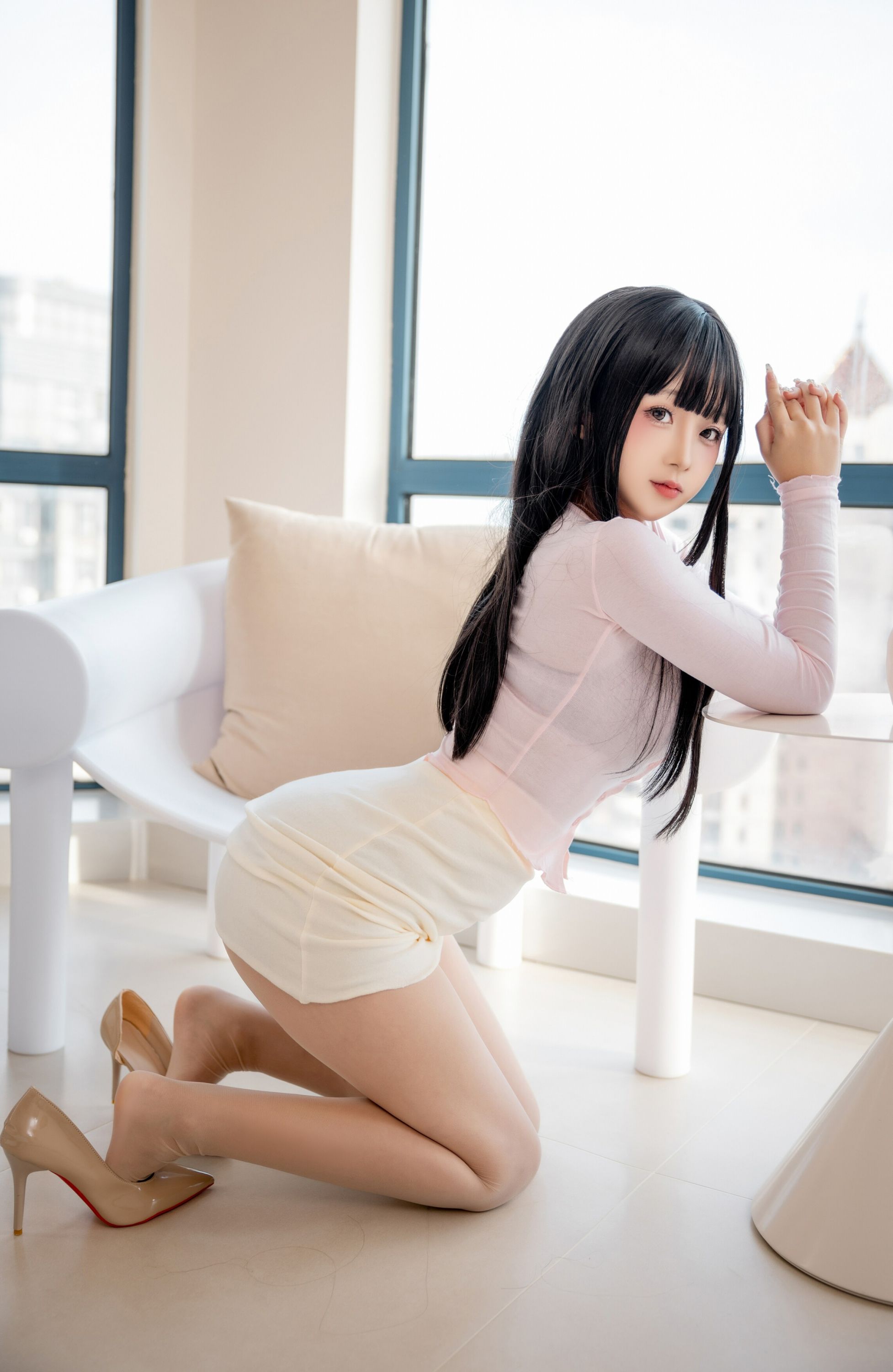 【網路收集系列】福利姬 日奈嬌《 茶水間 》VIP福利帖全【129P】-第1章-图片26