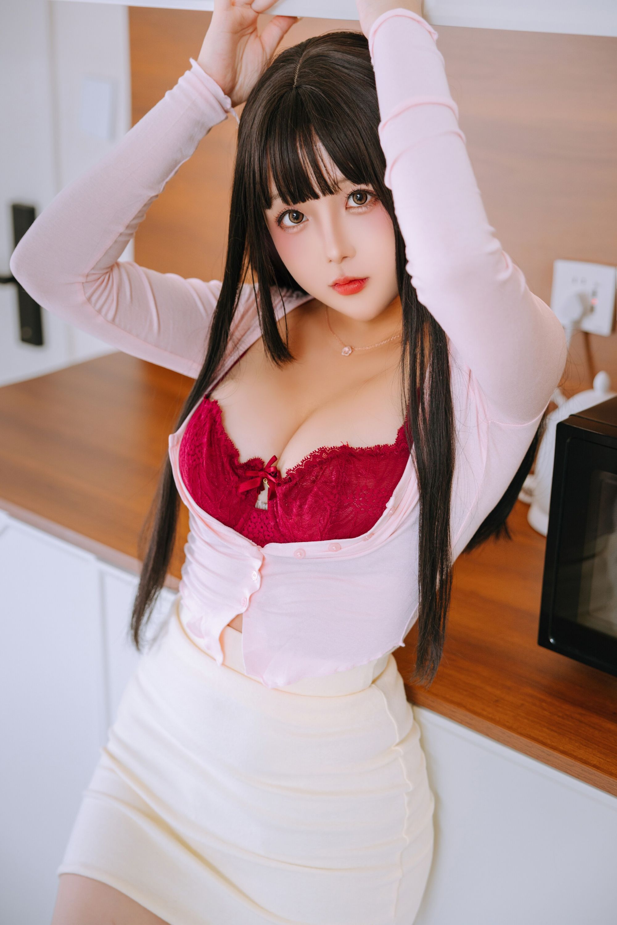 【網路收集系列】福利姬 日奈嬌《 茶水間 》VIP福利帖全【129P】-第1章-图片61