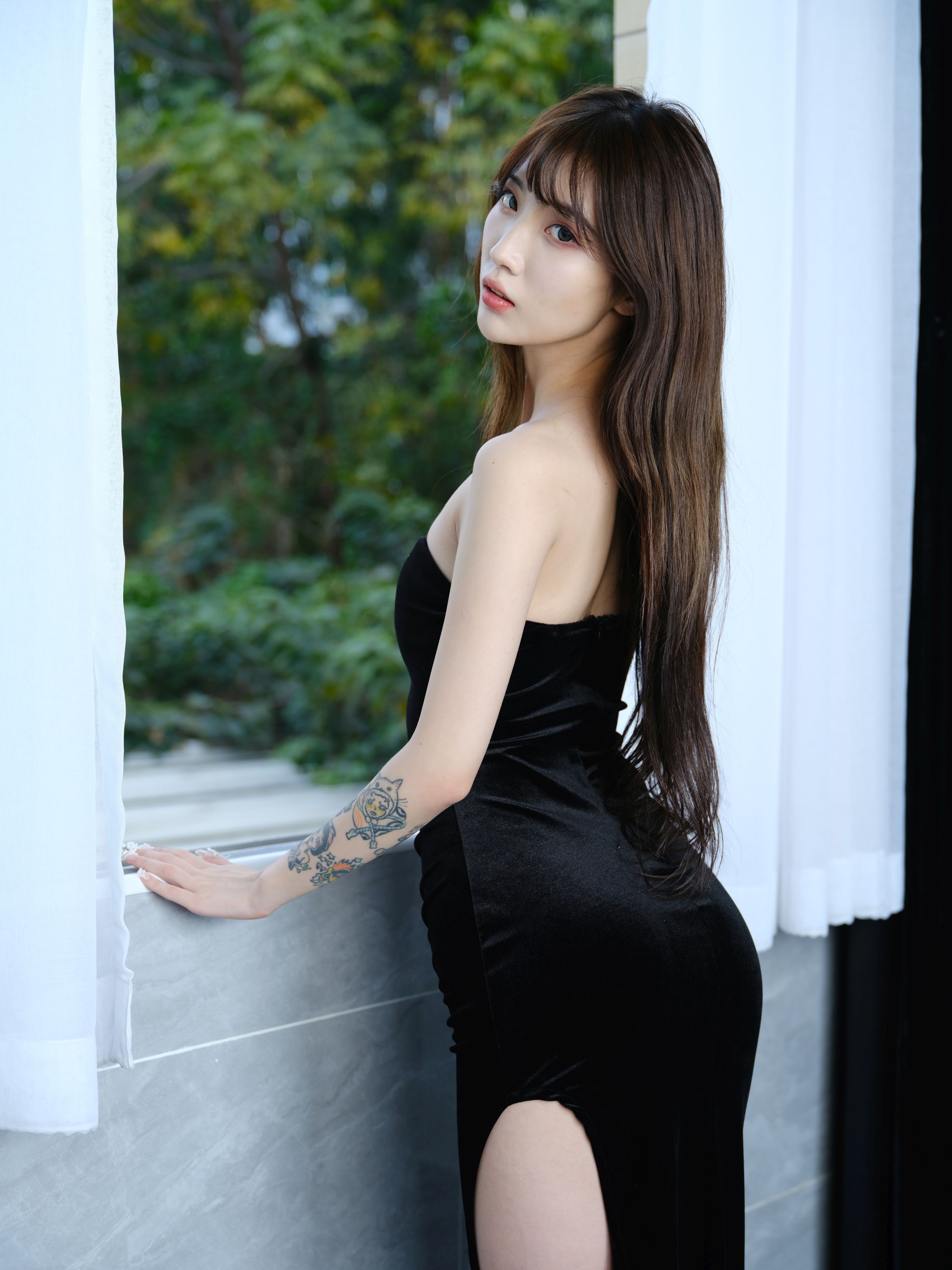 【網路收集系列】美模 佳菲 私拍大尺度VIP 福利帖1【100P】-第1章-图片47