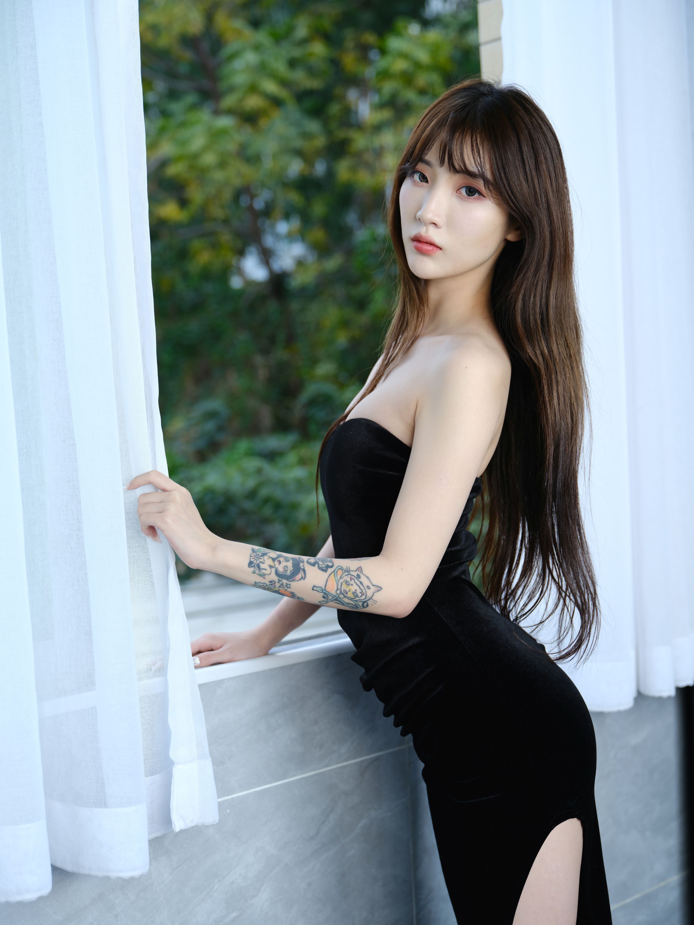 【網路收集系列】美模 佳菲 私拍大尺度VIP 福利帖1【100P】-第1章-图片50