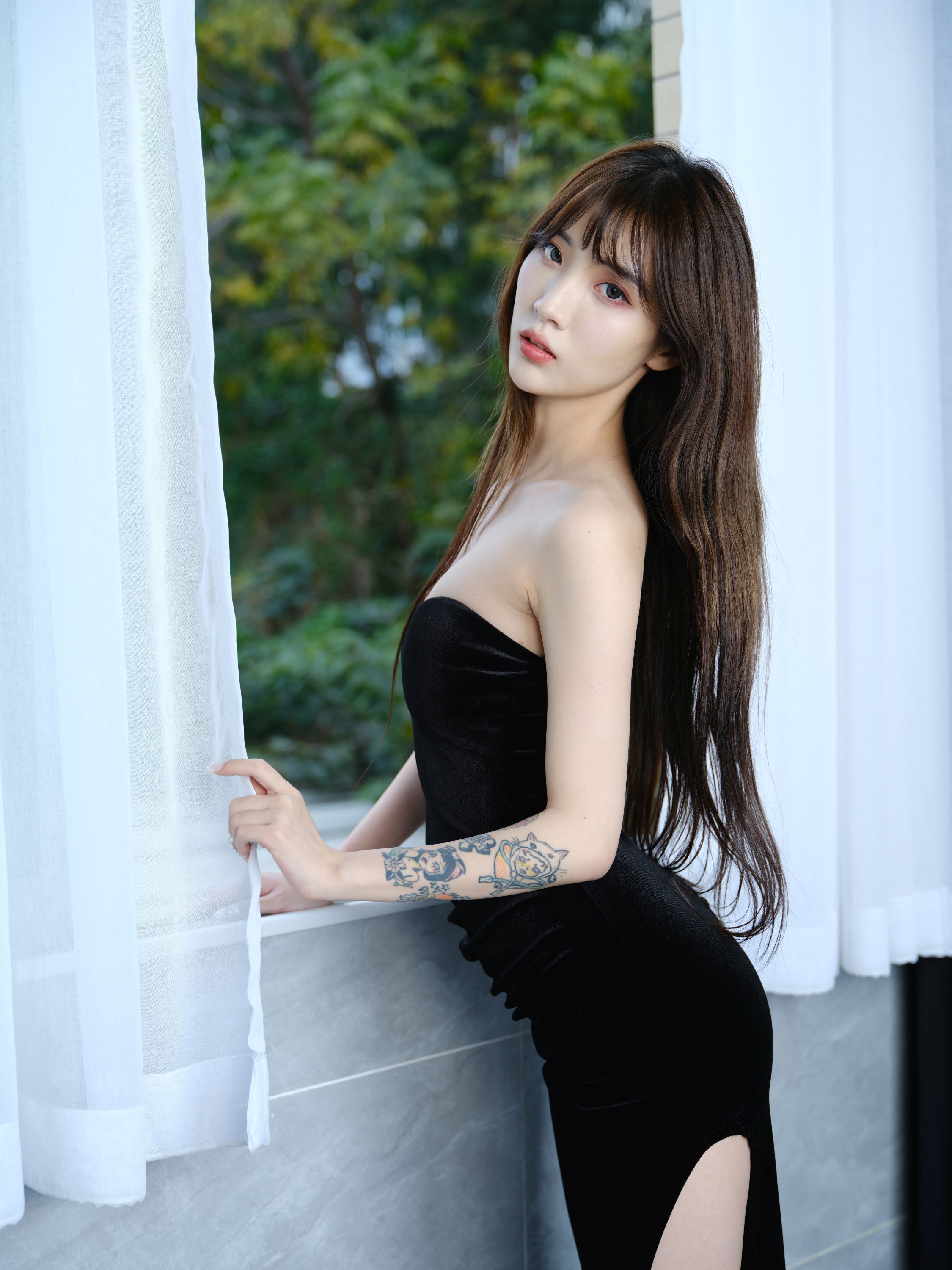 【網路收集系列】美模 佳菲 私拍大尺度VIP 福利帖1【100P】-第1章-图片57