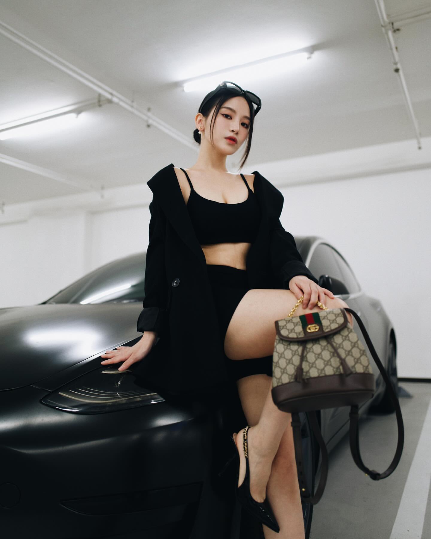 北一女神約上車「暗黑內裝」大放送絕頂Body大放送-第1章-图片6