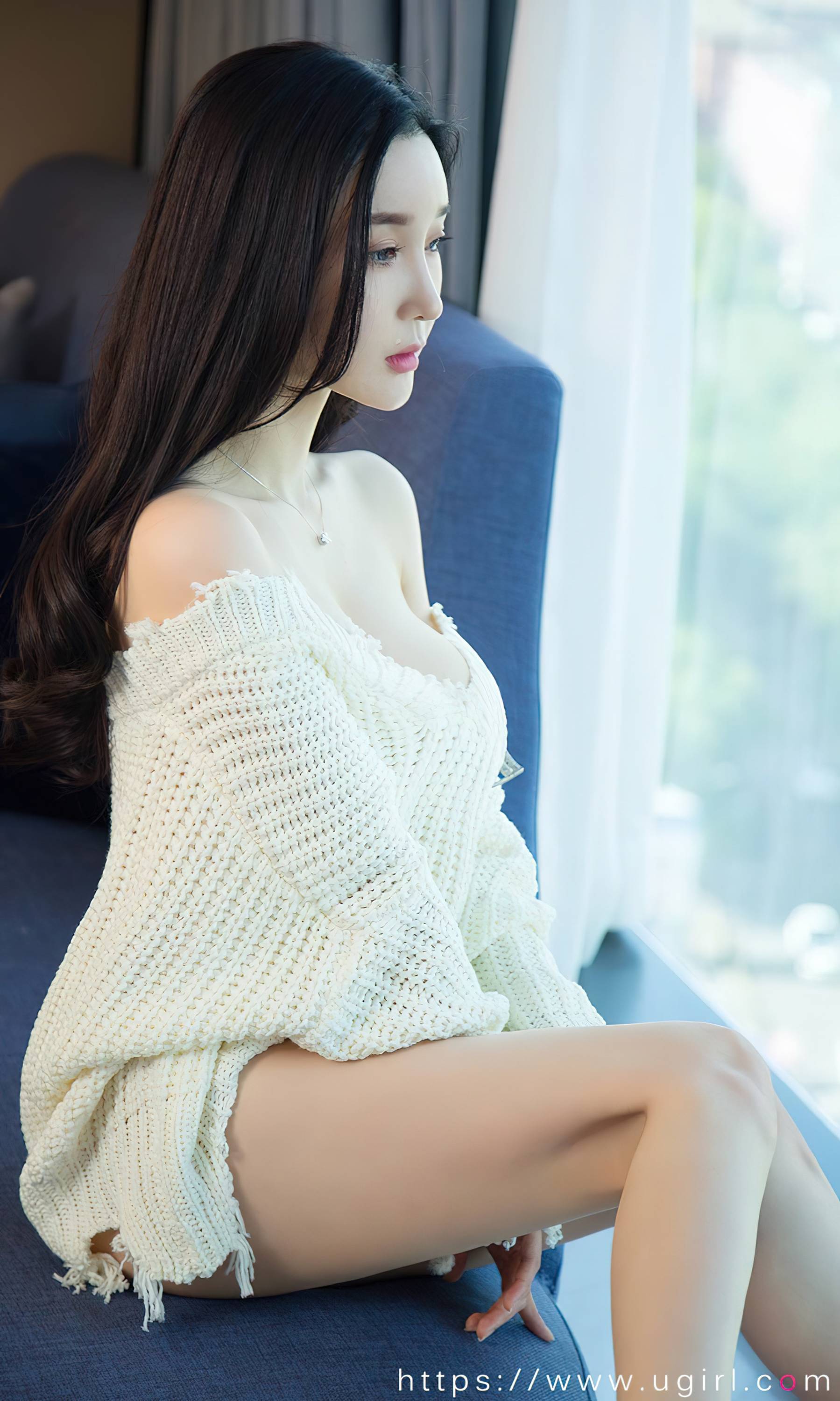 【Ugirls愛尤物】2023.12.11 No.2755 夏美 白色毛衣【35P】-第1章-图片11
