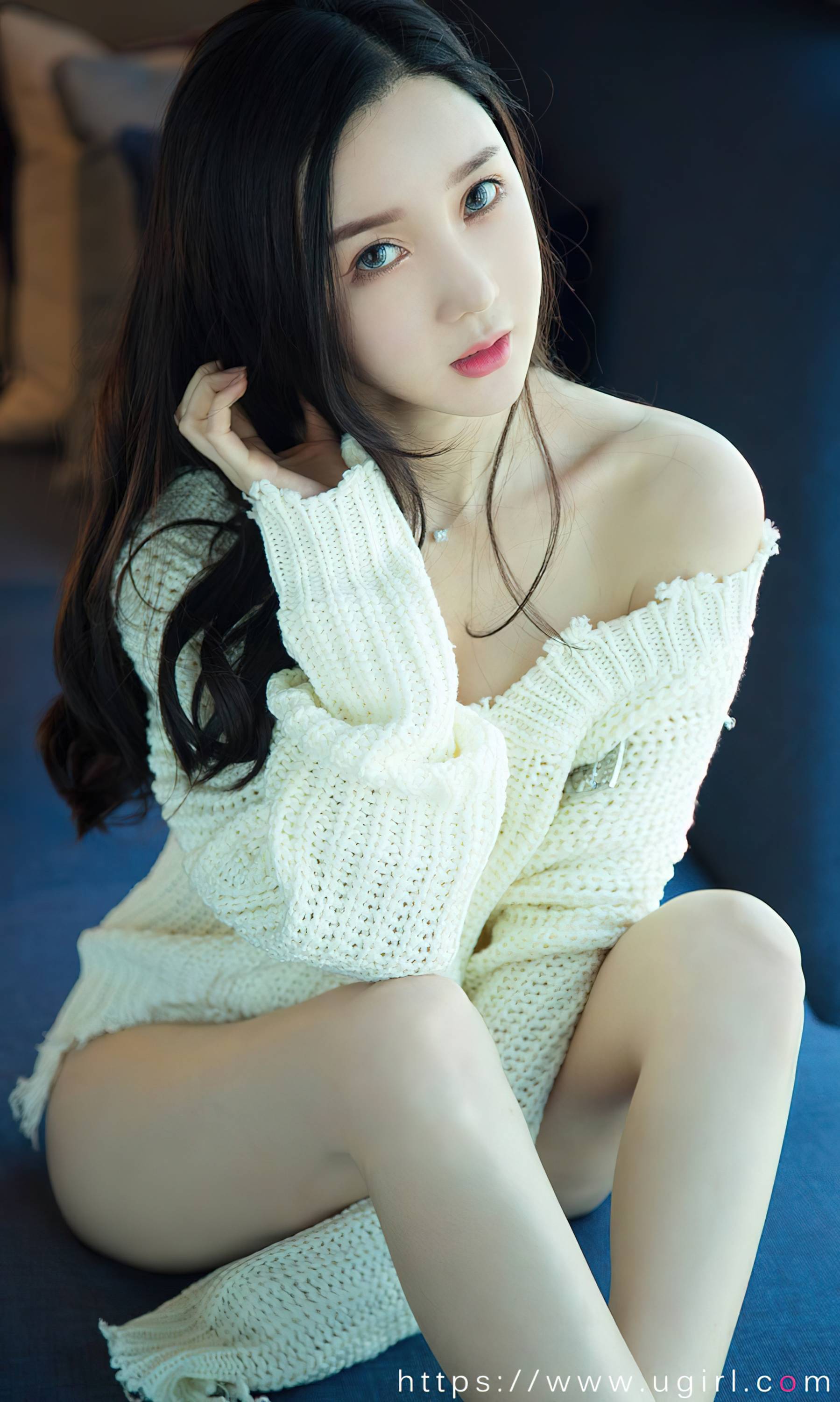 【Ugirls愛尤物】2023.12.11 No.2755 夏美 白色毛衣【35P】-第1章-图片12